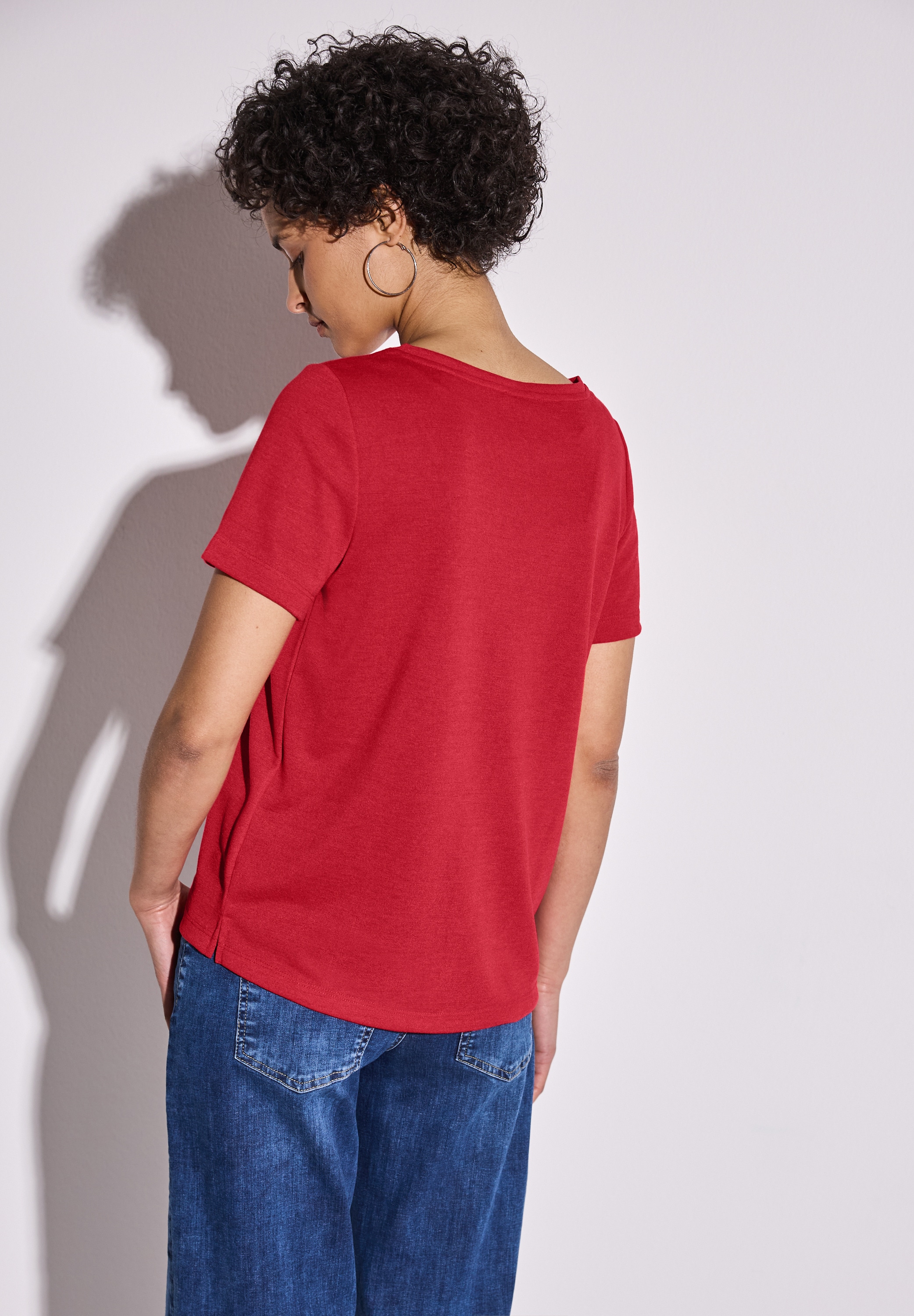 STREET ONE T-Shirt, mit Wording
