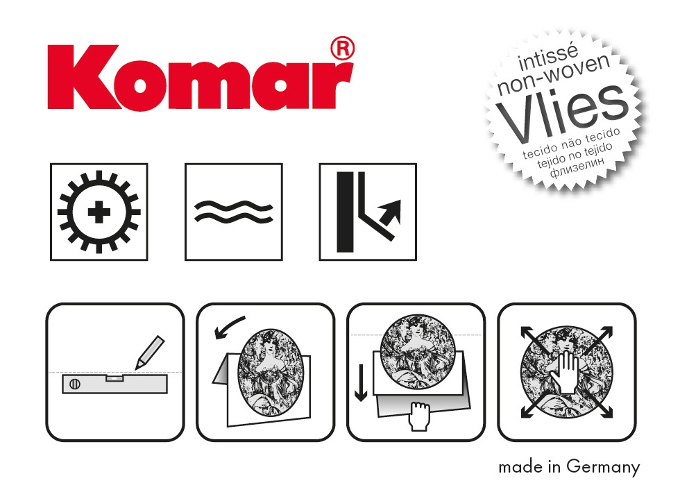 Komar Fototapete »Vlies selbstklebend - Torres - Größe 125 x 125 cm«, bedruckt, Wohnzimmer, Schlafzimmer
