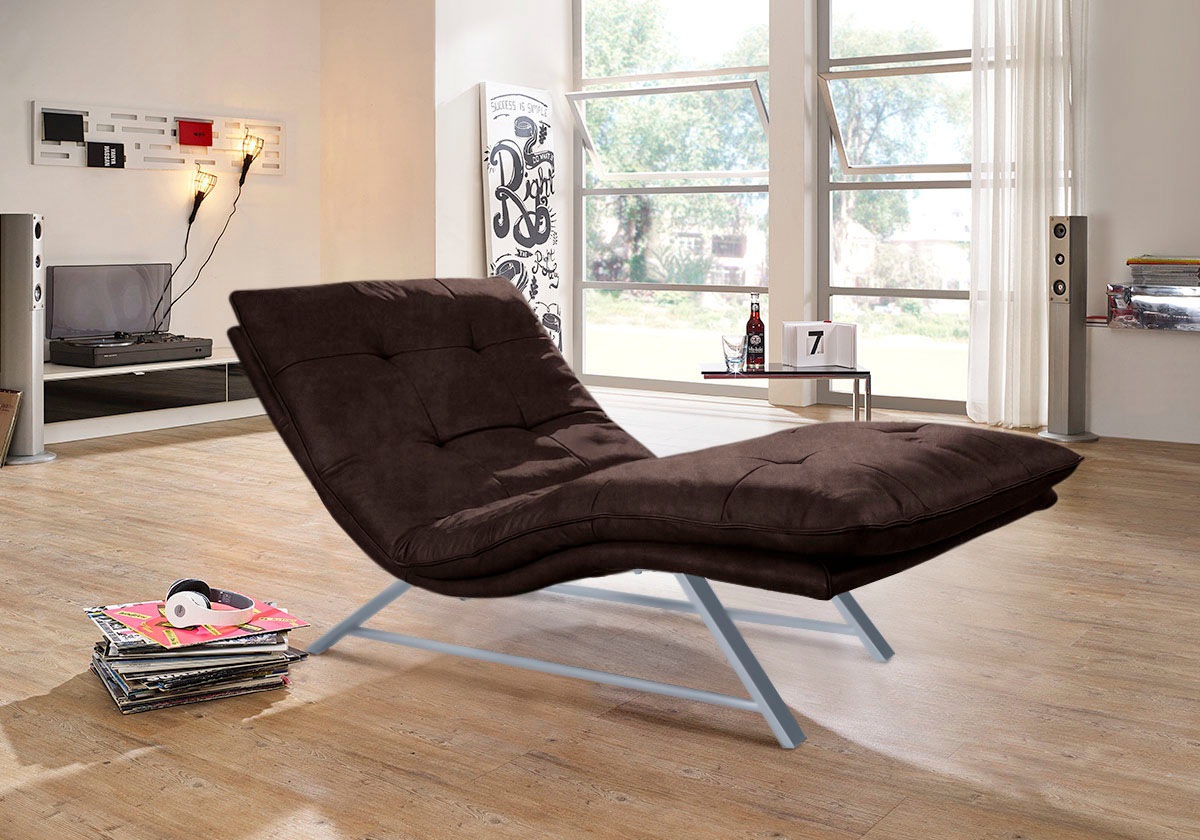 W.SCHILLIG Relaxliege »daily dreams« in Waffelkissen-Optik, wahlweise mit M günstig online kaufen