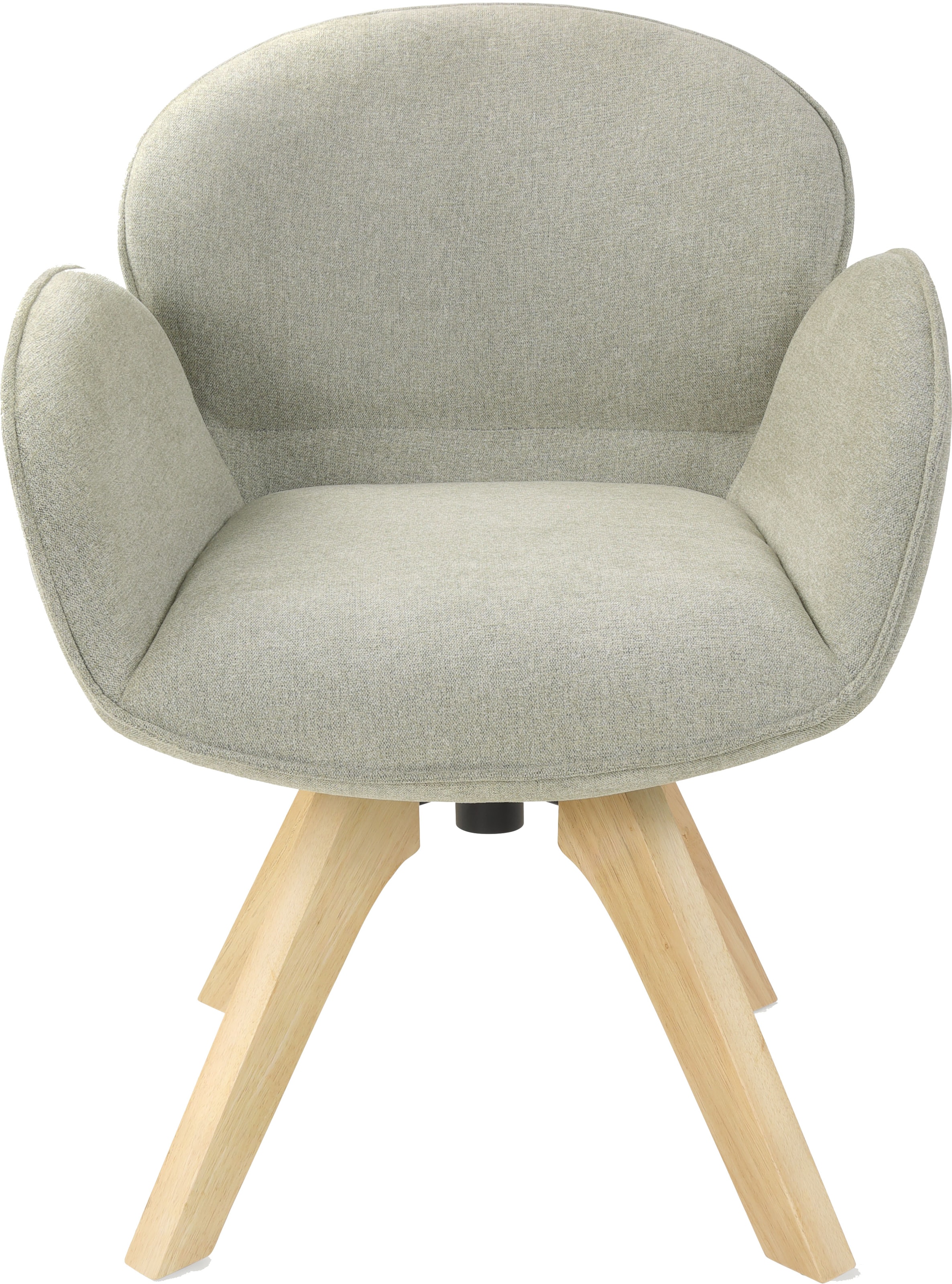 TOM TAILOR HOME Armlehnstuhl »WINGS ARMCHAIR« (Set) 2 Stk.mit Armlehnen, drehbar, Rückholfunktion, Massivholzgestell