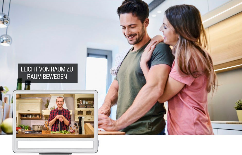 Telefunken LED-Fernseher »TV WITH ME ML24S«, HD ready, Smart-TV