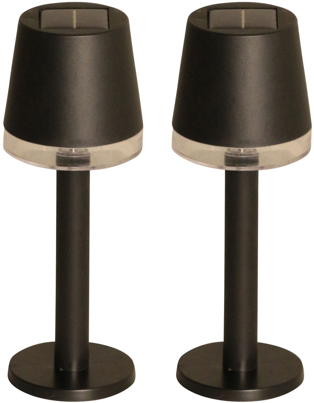 LUXFORM Außen-Tischleuchte »Solar-Tischlampe - Cala d'Or - LED - 2 Stück«, günstig online kaufen
