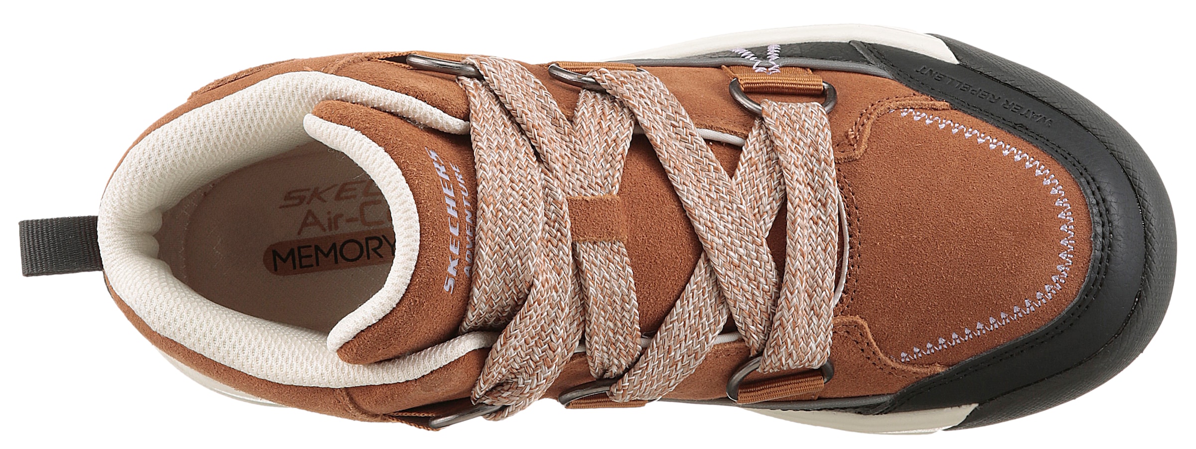 Skechers Schnürboots »YANA«, High Top Sneaker, Schnürschuh mit auffälliger Schnürung