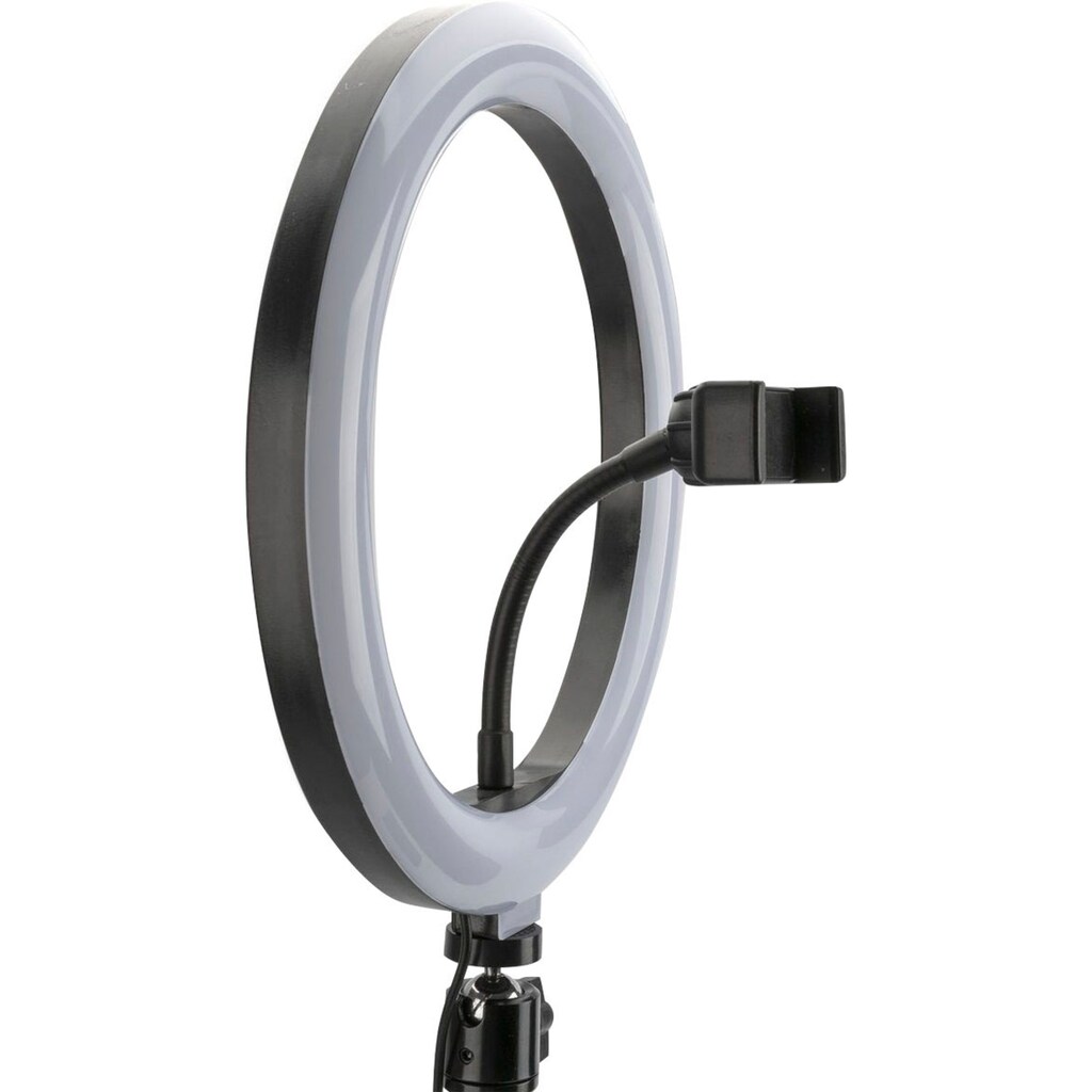 4smarts Handy-Halterung »Selfie Tripod XL und Mini mit LED-Lampe LoomiPod«
