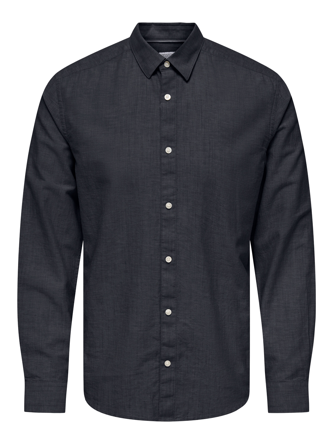 ONLY & SONS Langarmhemd »ONSCANTLEY LIFE LS SOLID LINEN SHIR OTL«