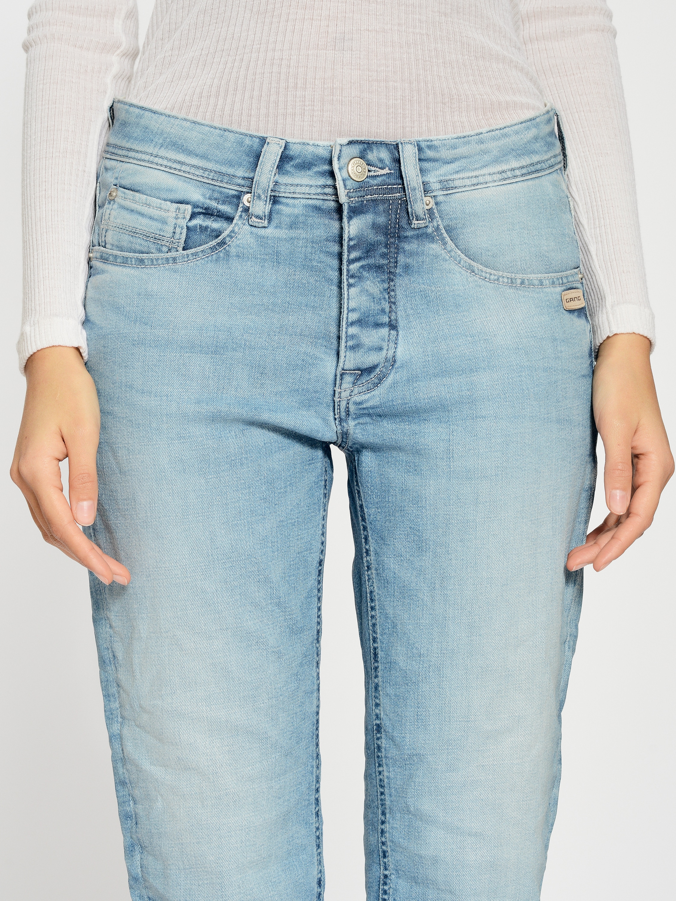 GANG Boyfriend-Jeans »GANG Jeans Boyfriend 94NICA CROPPED«
