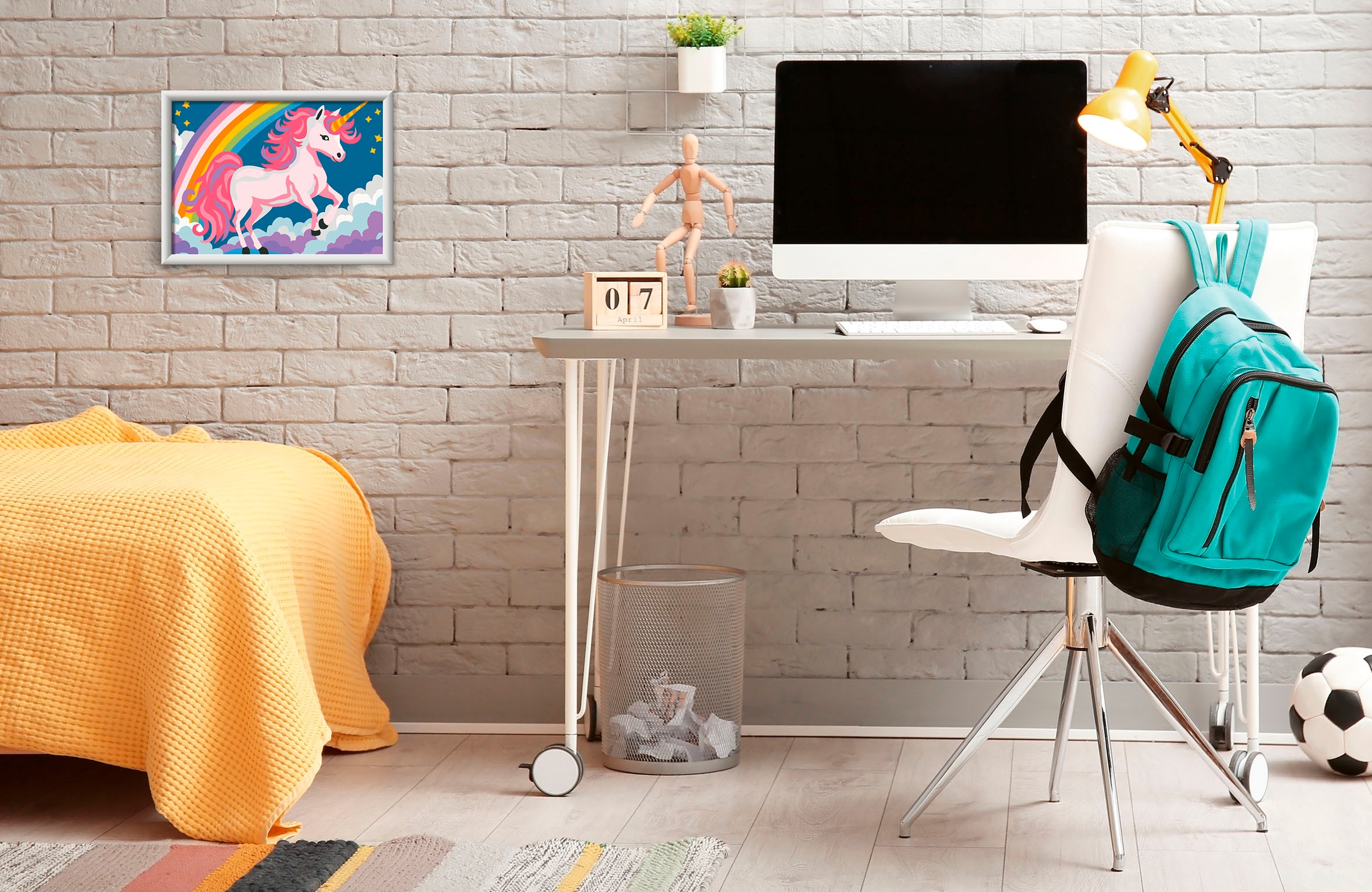 Ravensburger Malen nach Zahlen »CreArt, Pinkes Einhorn«, Made in Europe