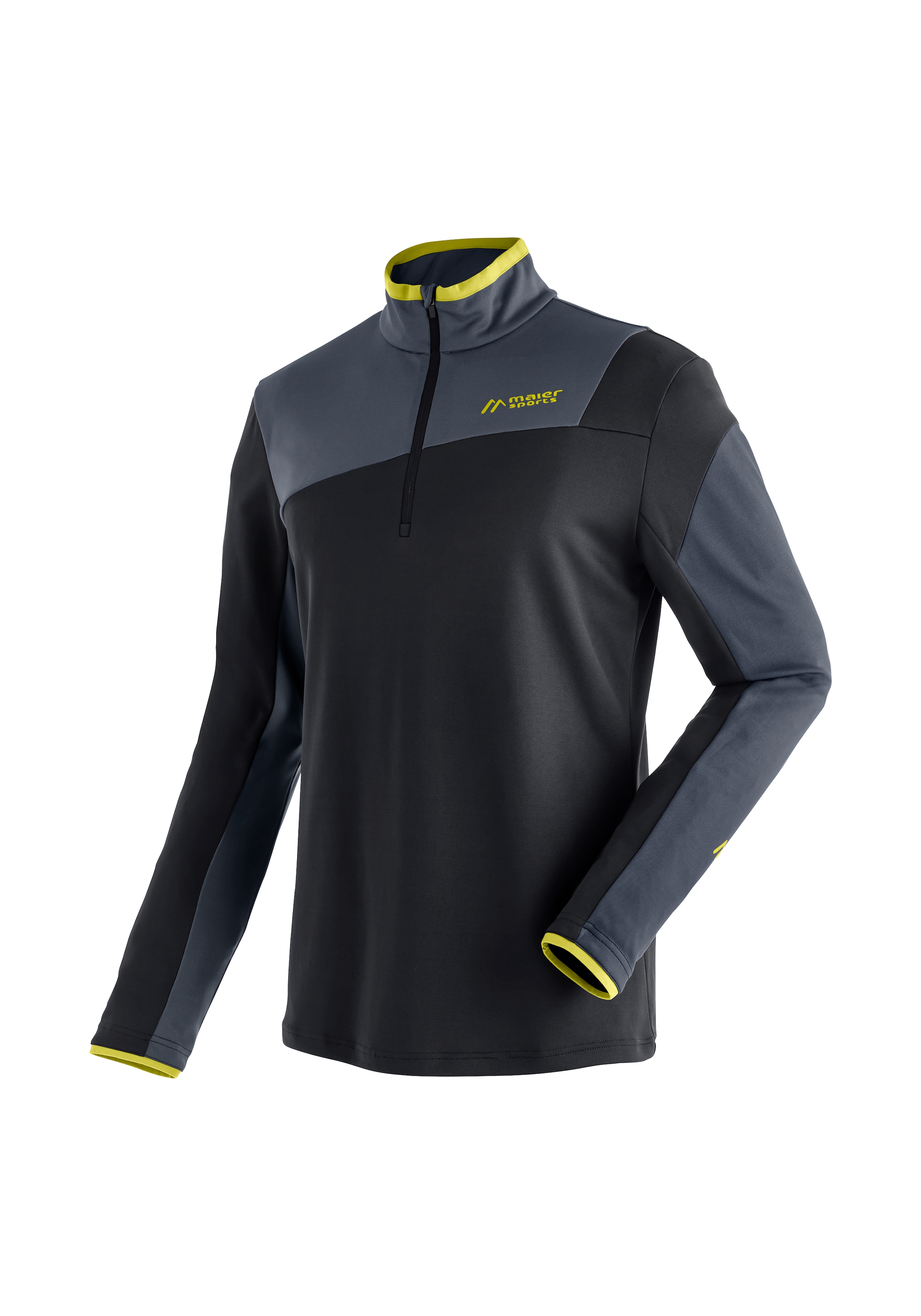 Funktionsshirt „Soberg M“, funktionaler Midlayer für Herren, ideal für Trekking, Gr. 52, dunkelgrau