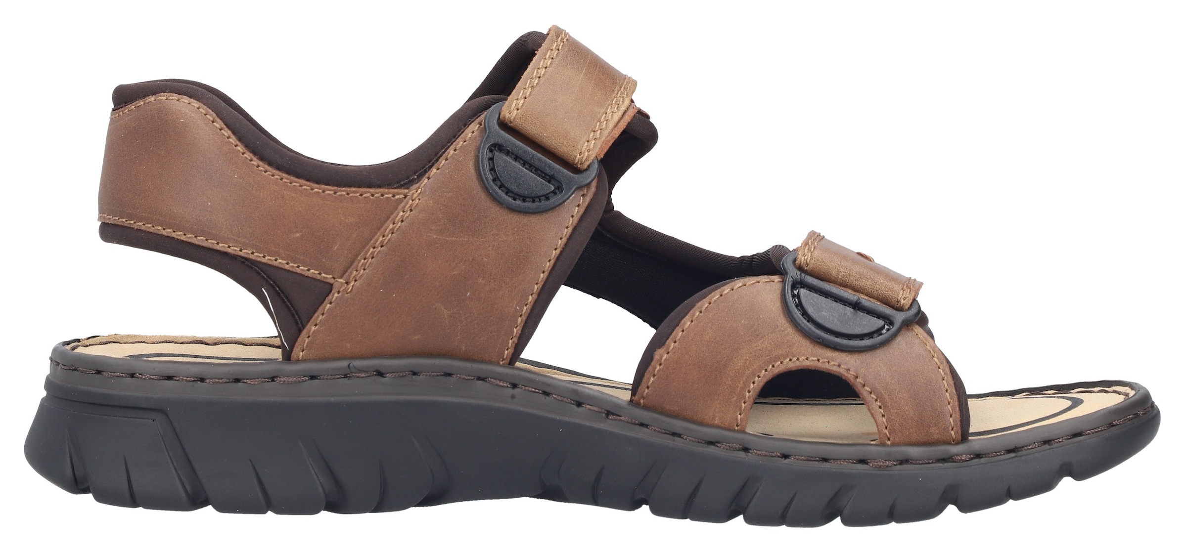 Rieker Sandale  Sommerschuh, Klettschuh, Outdoorsandale, in Trekking-Optik