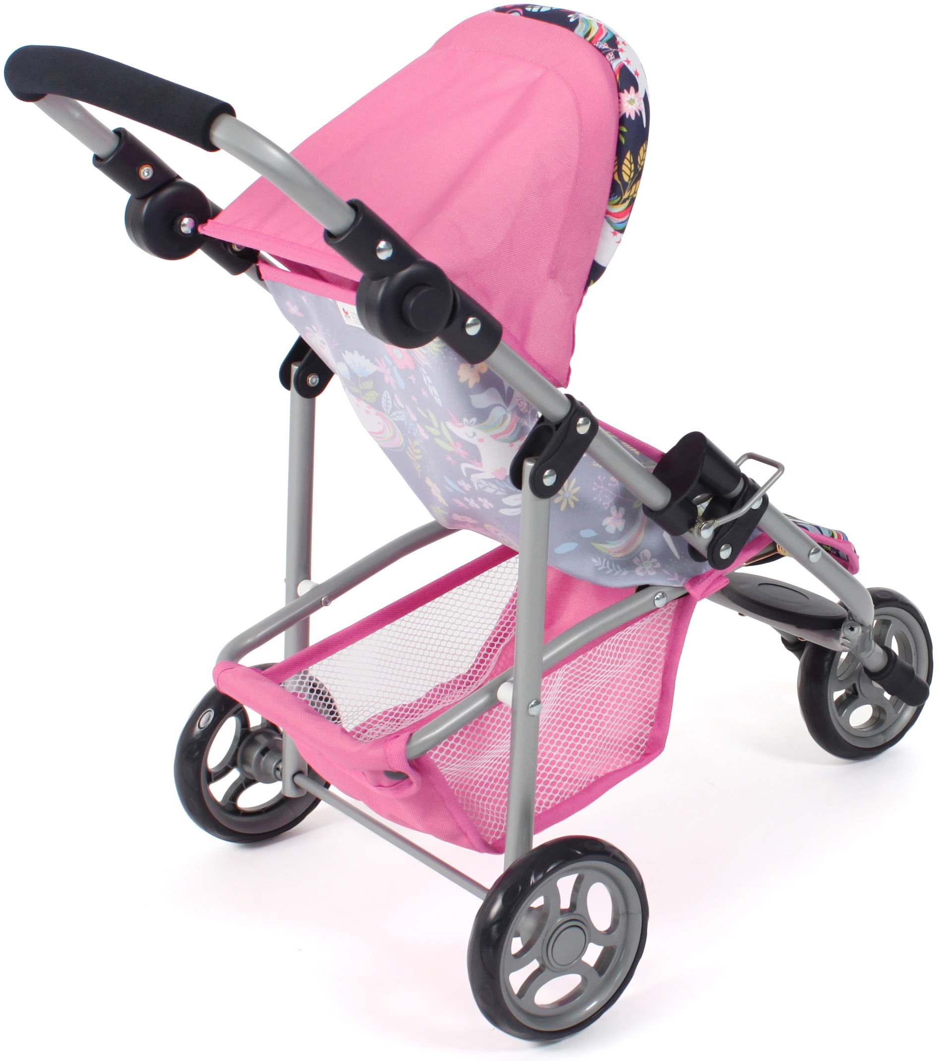 CHIC2000 Puppenbuggy »Jogging-Buggy Lola, Einhorn«, mit klappbarem Verdeck
