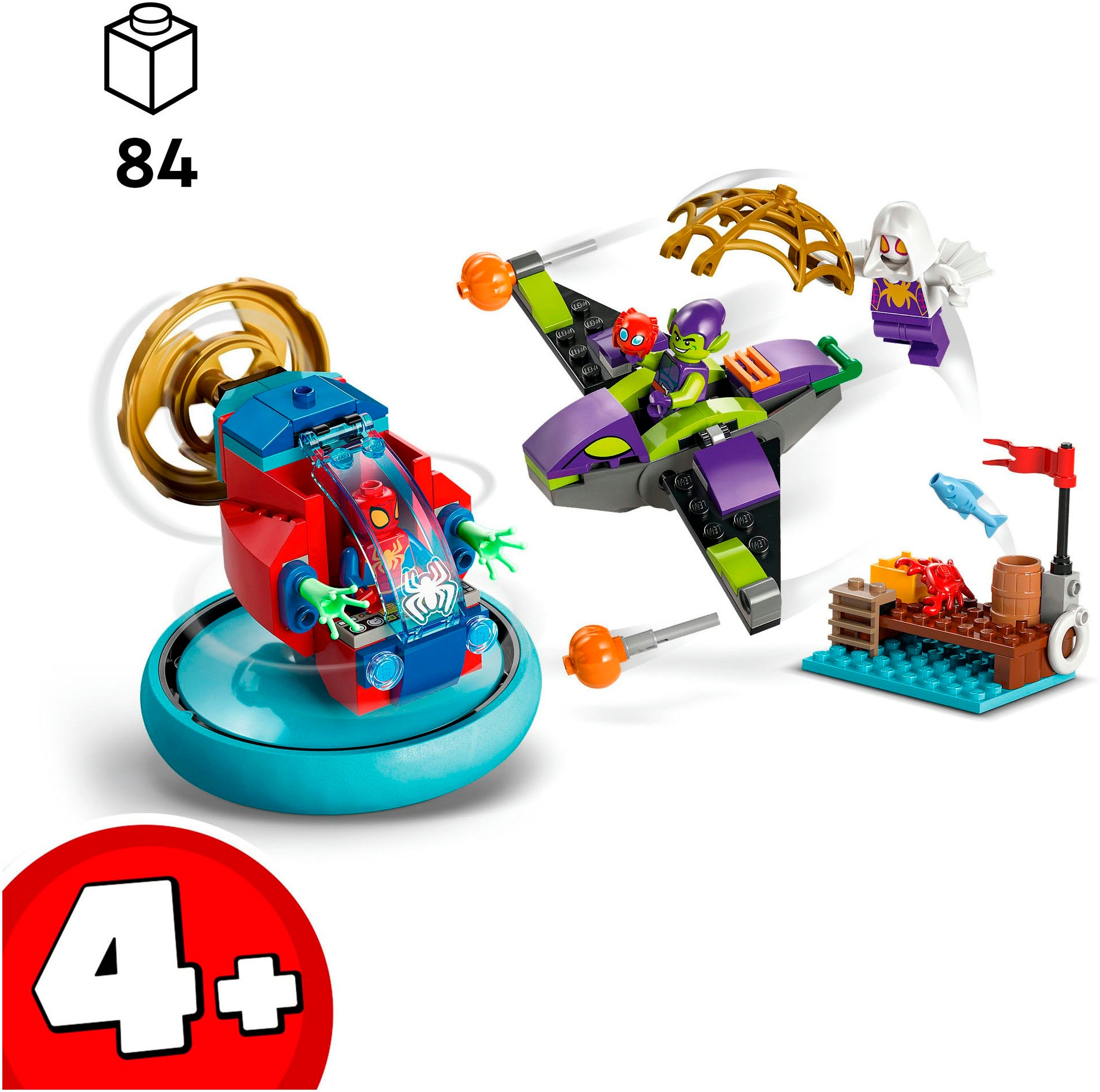 LEGO® Konstruktionsspielsteine »Spidey vs. Green Goblin (10793), LEGO® Spidey«, (84 St.), Made in Europe