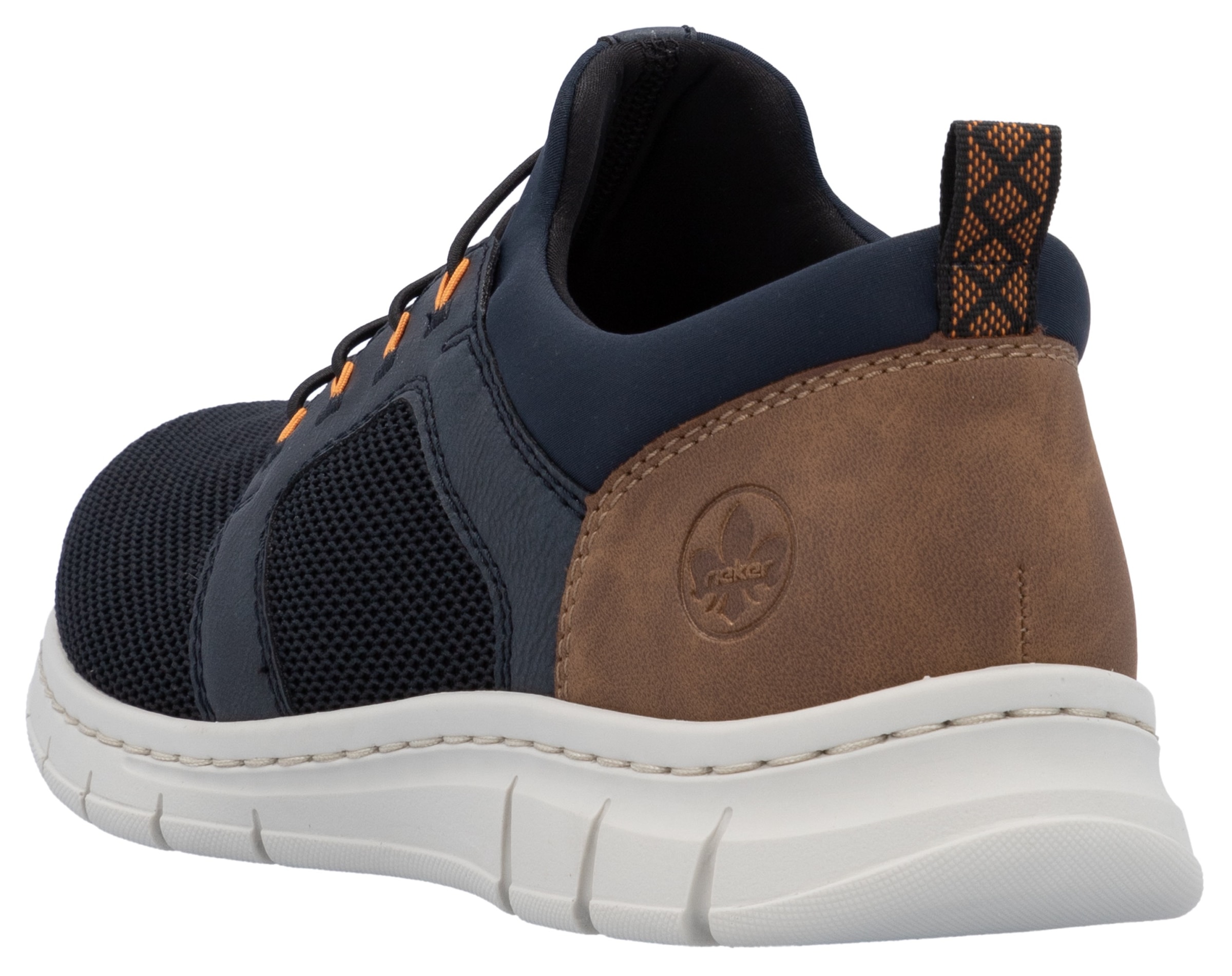 Rieker Slip-On Sneaker, Schlupfschuh, Halbschuh, Freizeitschuh mit Gummizug, zum Schlupfen