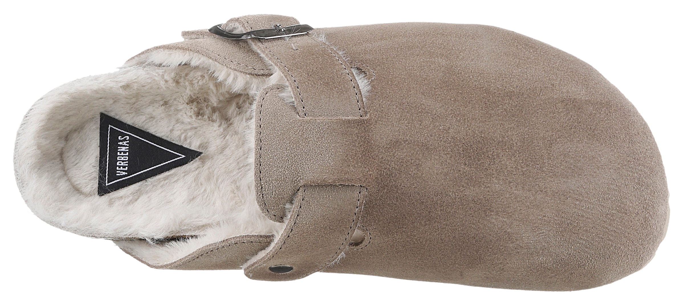 VERBENAS Pantoffel »Heidi«, Clog, Homeslipper, Hausschuh mit Riemchen