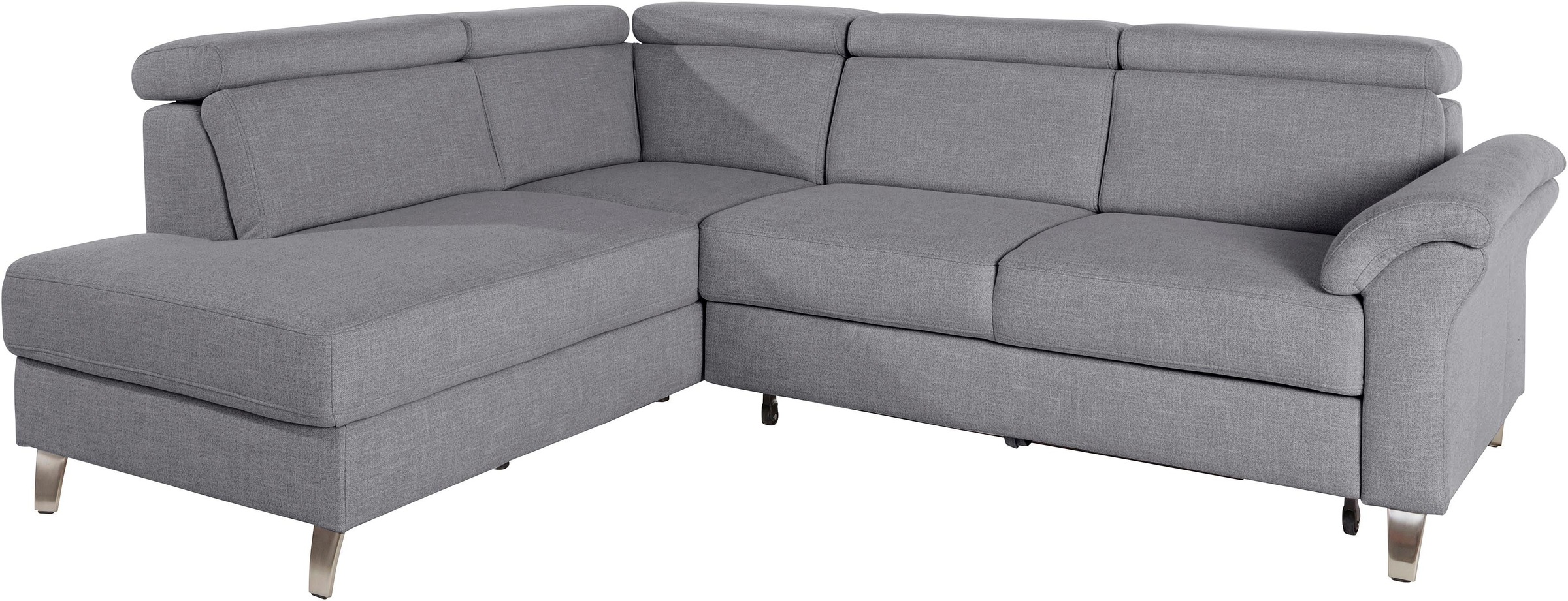 sit&more Ecksofa, inklusive Kopfteilverstellung, wahlweise mit Bettfunktion günstig online kaufen