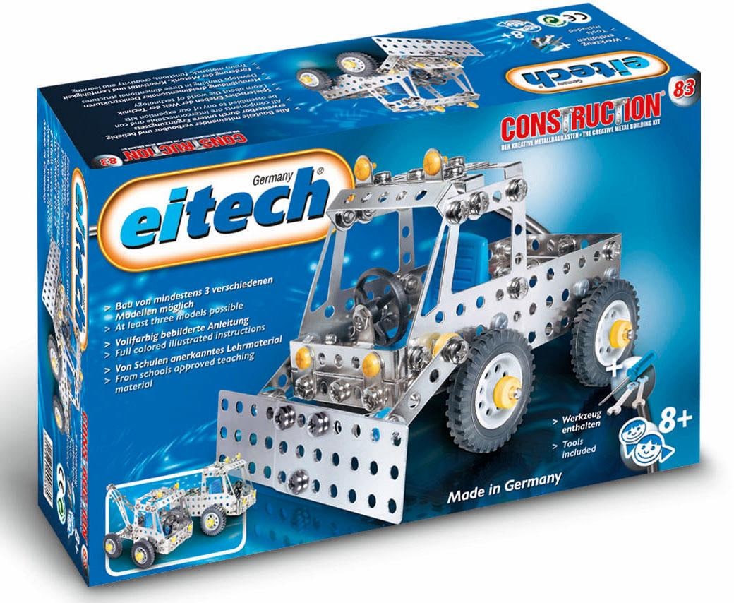 Bild von Eitech Metallbaukasten »Nutzfahrzeuge«, (195 St.), Made in Germany