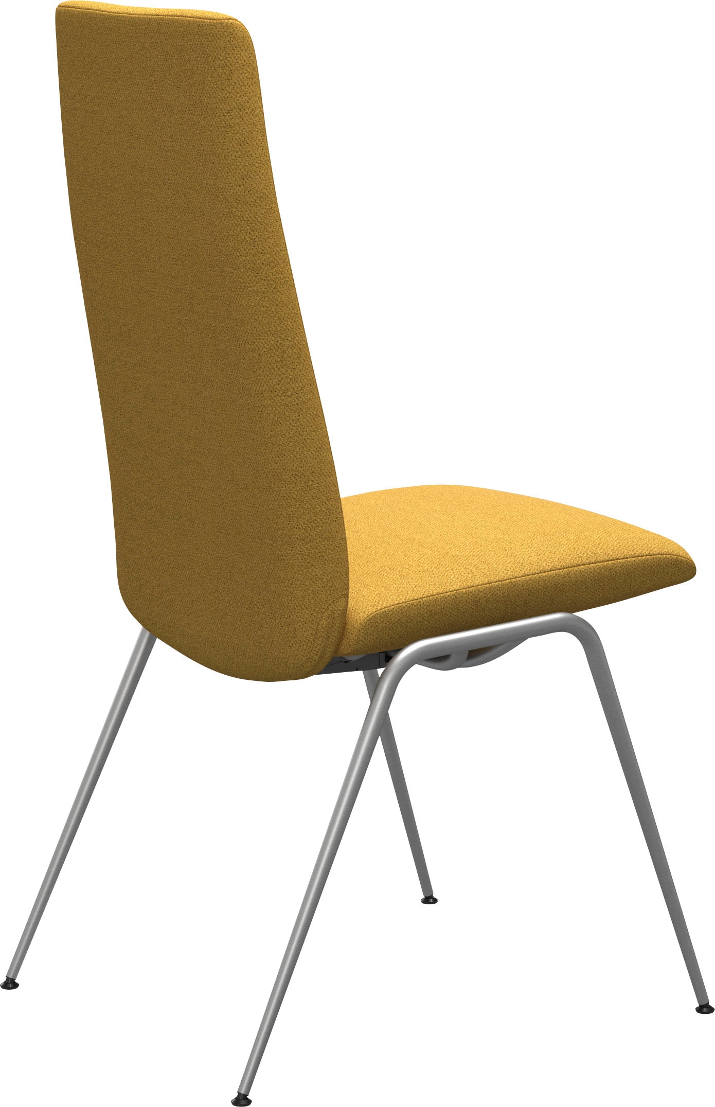 Stressless® Polsterstuhl »Laurel«, ROHLEDER Stoff Q2 FARON, High Back, Größe M, mit Beinen aus Stahl in Chrom matt