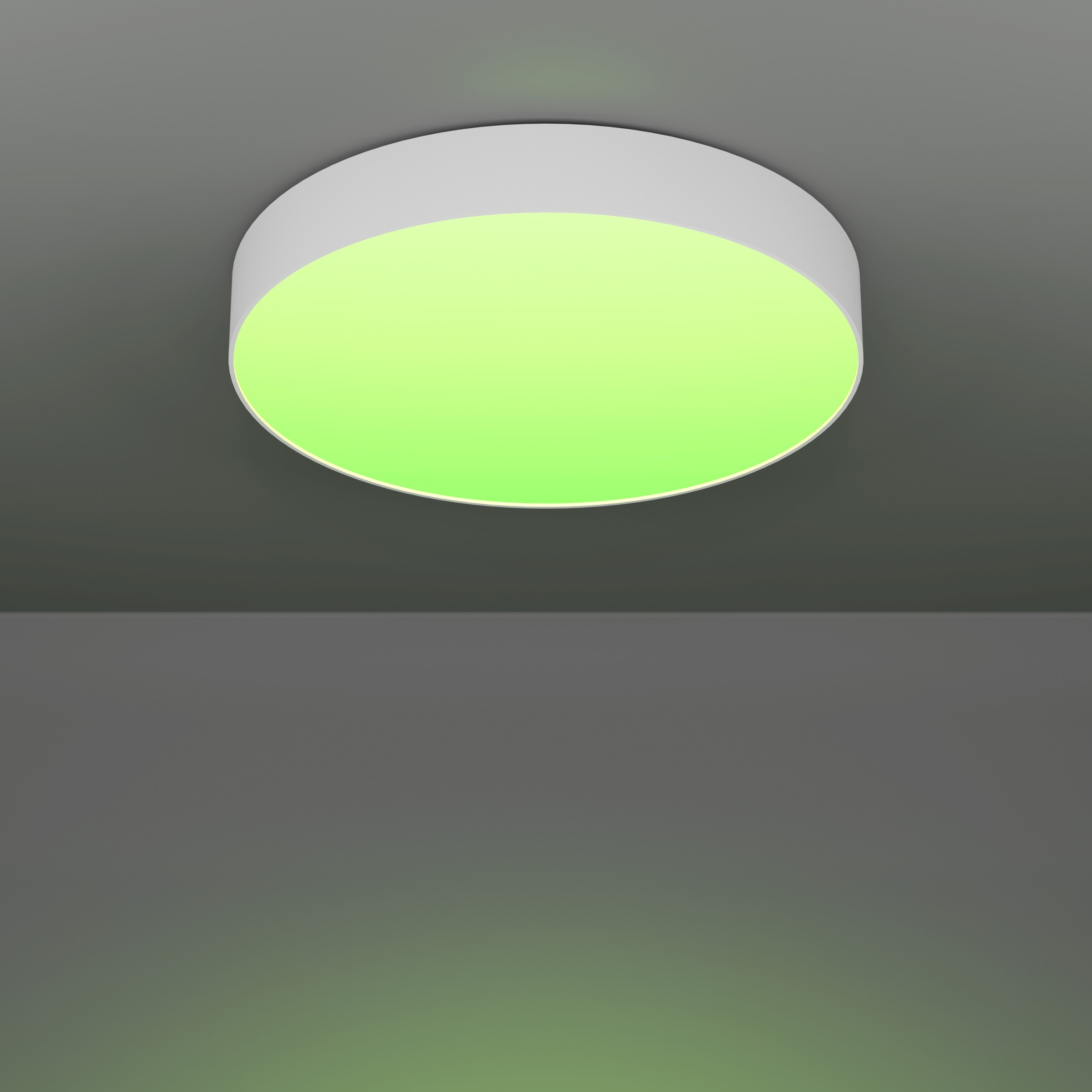 EGLO Deckenleuchte »GALLIZZI-Z Deckenlampe - Kunststoff - LED - 26W - IP20« LED-Modul 1 Stk. Kaltweiß | Neutralweiß | RGB | Warmweiß Wohzimmerlampe, Esszimmerlampe, Flur, Schlafzimmer, H7 x Ø49 cm