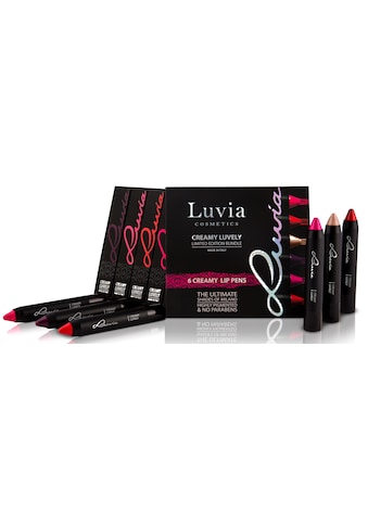Luvia Cosmetics Lippenstift-Set »Creamy Luvely«, (6 tlg.) kaufen