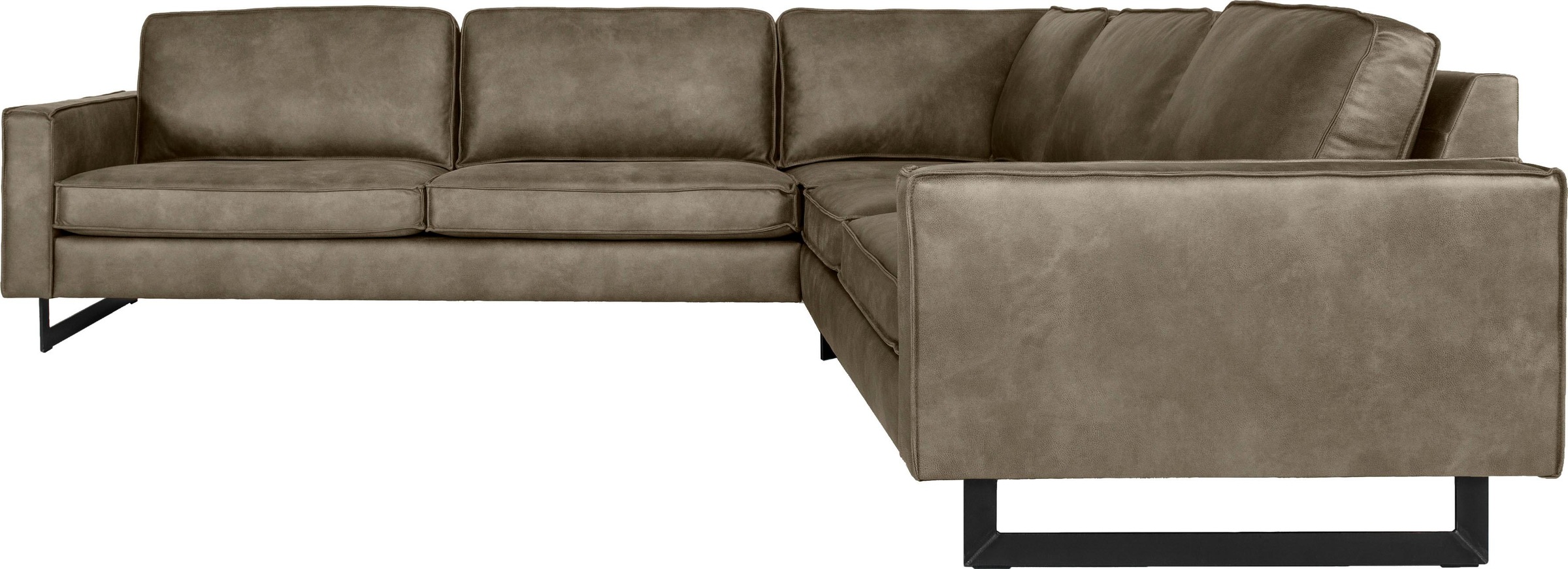 Places of Style Ecksofa »Pinto, XXL, 250/290 cm, langer Schenkel, Ottomane« günstig online kaufen
