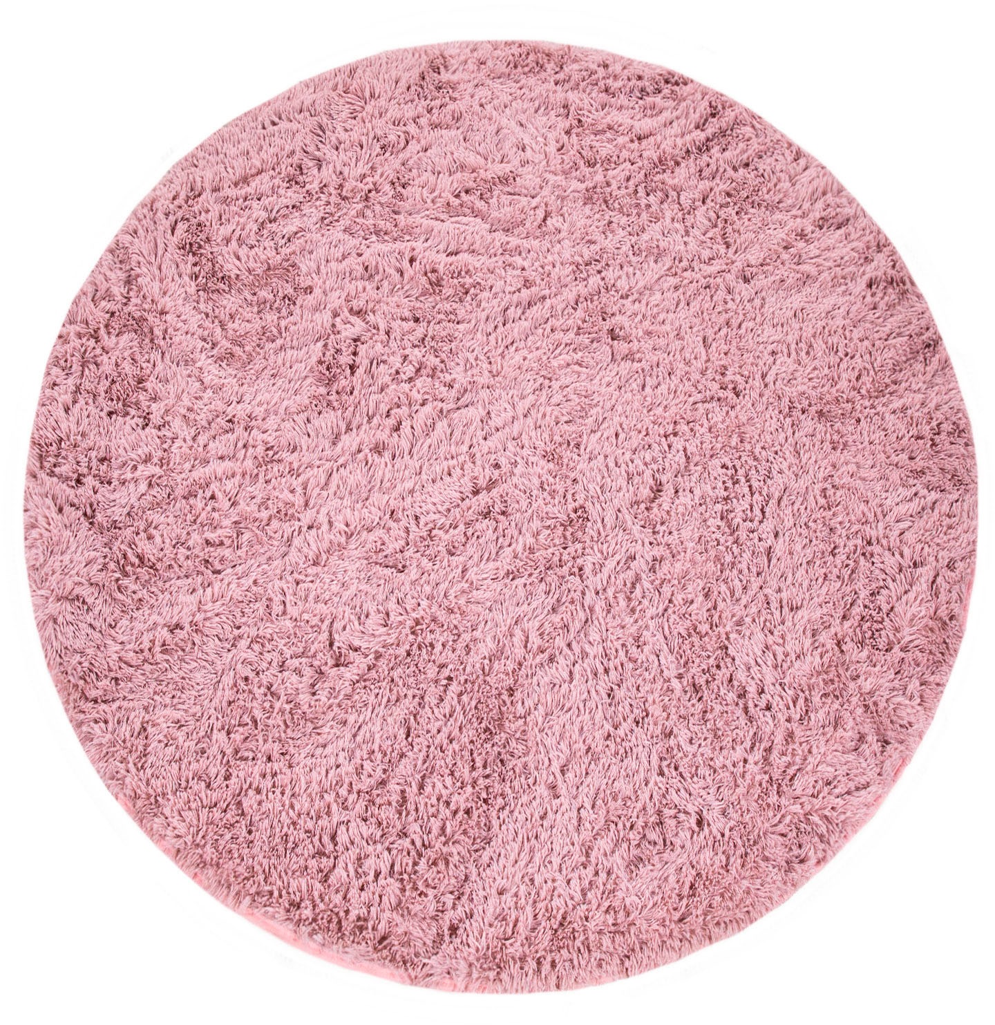 Paco Home Hochflor-Teppich »Silky 591«, rund, 37 mm Höhe, Uni Farben, beson günstig online kaufen