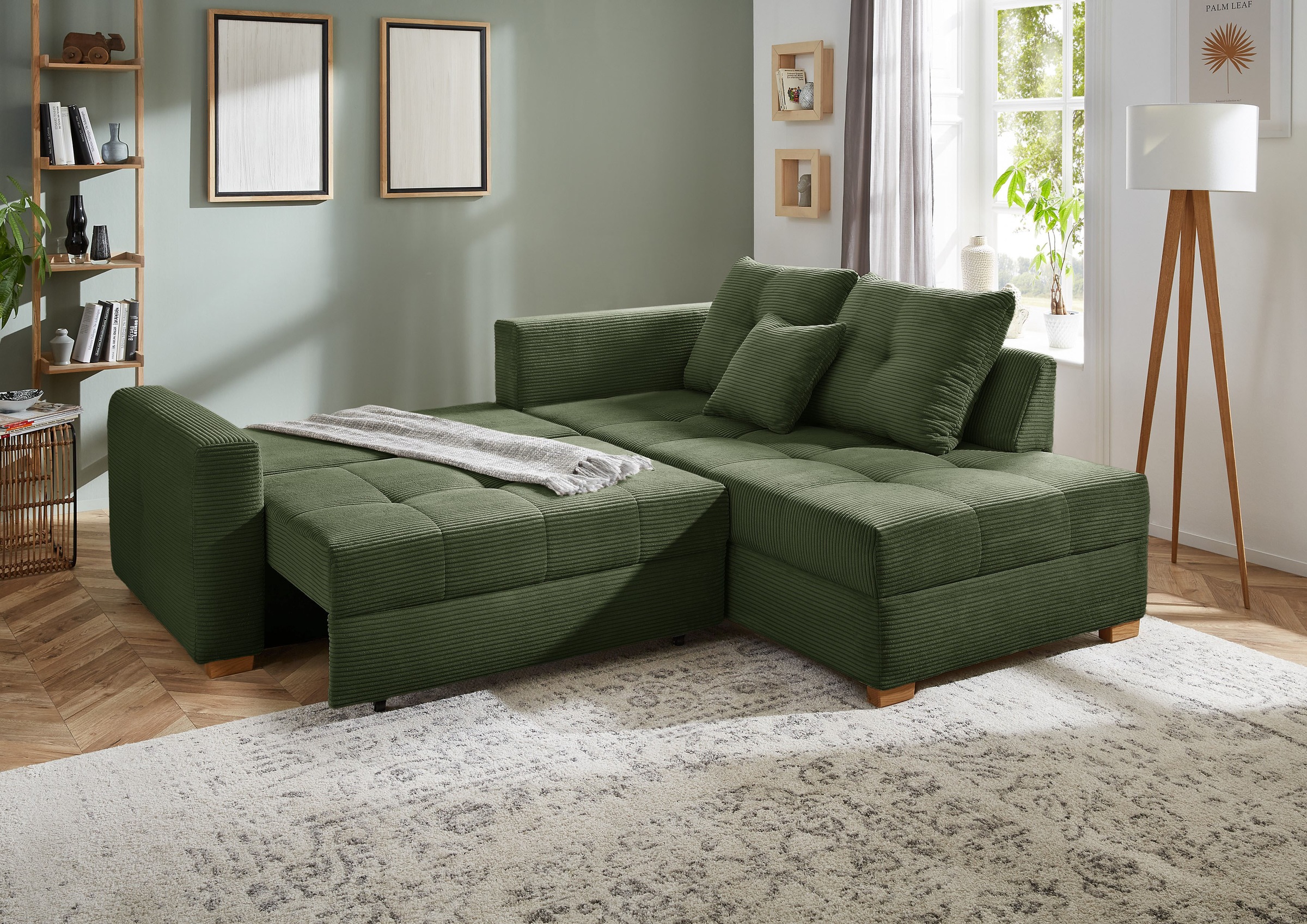 Jockenhöfer Gruppe Ecksofa »Heidelberg L-Form« inklusive Bettfunktion, Bett günstig online kaufen