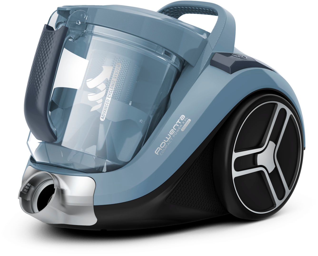 Rowenta Bodenstaubsauger »Compact Power XXL, ohne Beutel, hohe Saugleistung, leicht & kompakt«, 900 W, beutellos, XXL Fassungsvermögen, 99,98% Filtrierung, langes Kabel, RO4B11