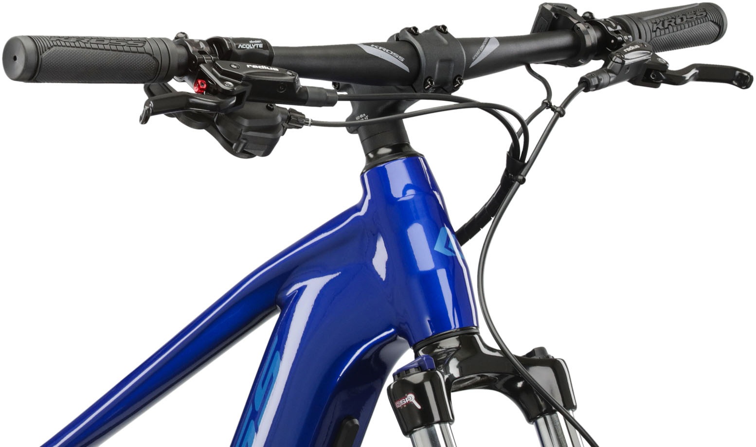 Kross E-Bike »KROSS E-MTB Lea Boost 2.0 29 Zoll blau«, 9 Gang, microSHIFT, ACOLYTE M5180M, Heckmotor 250 W