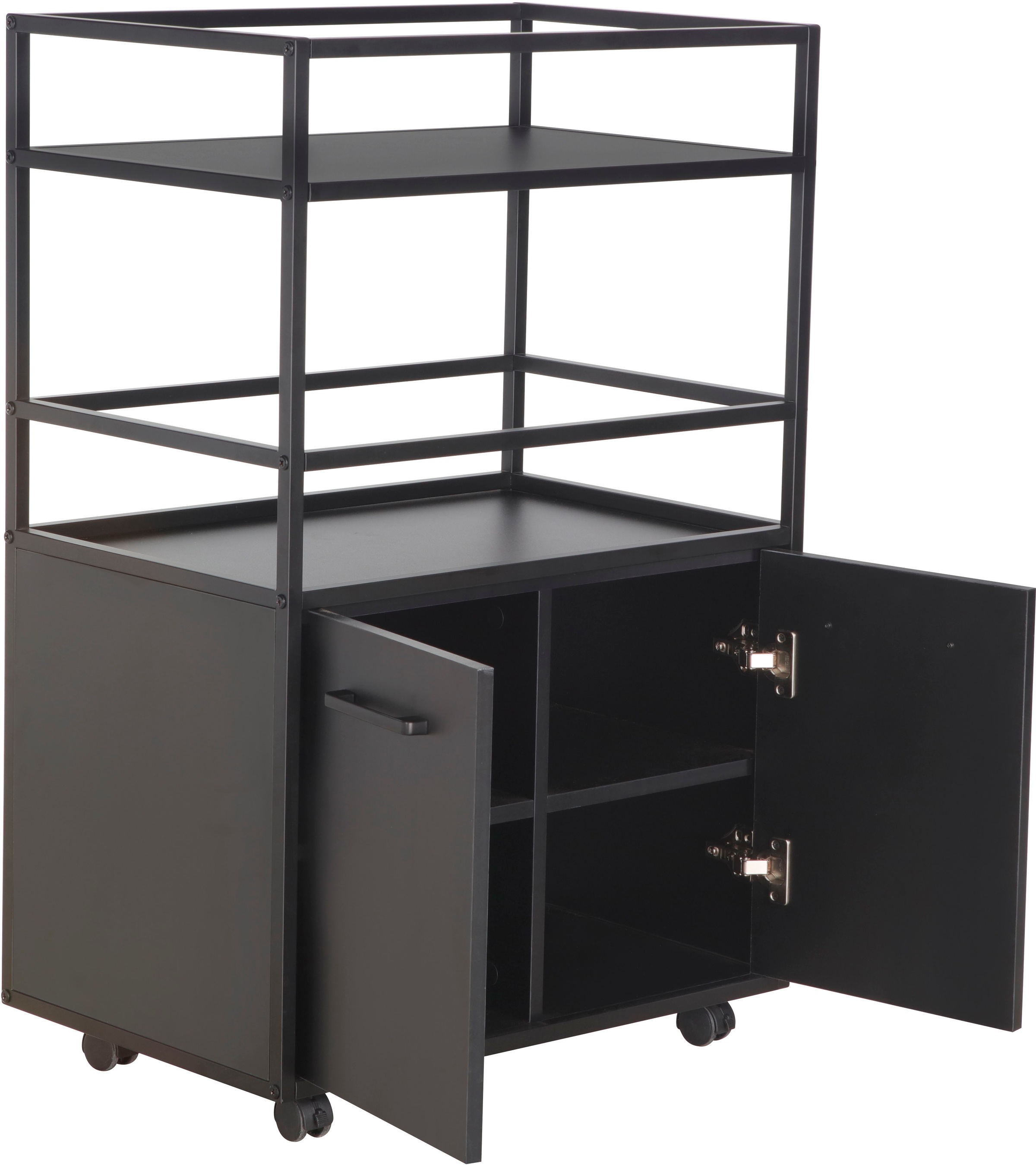 Home affaire Barschrank »Perth« 1 Stk. tlg. Barschrank mit 2 Türen & offenem Fach - (B/T/H) 60/40/94 cm