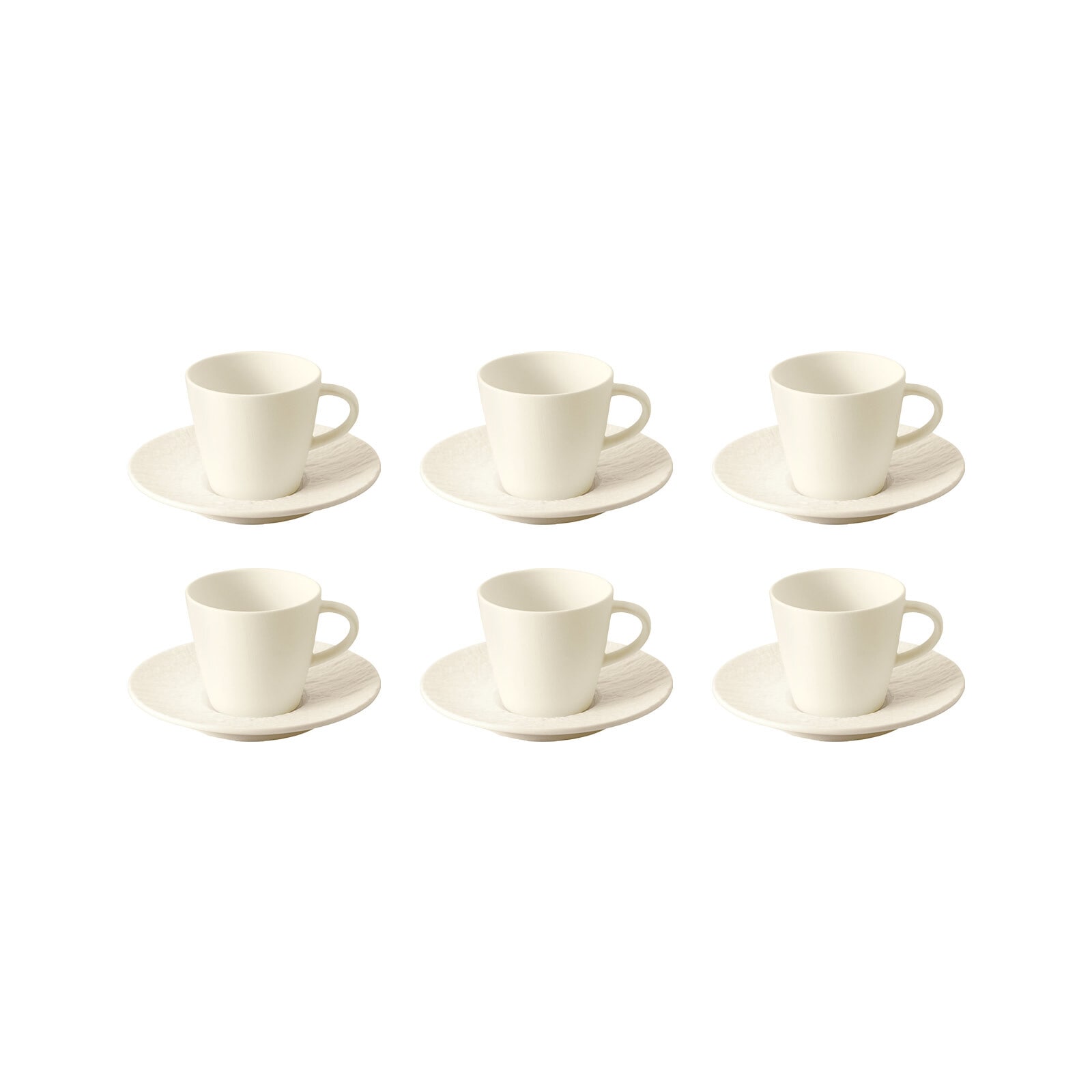 Villeroy & Boch Espressotasse »Espresso Set Manufacture Rock 60 ml 6er Set günstig online kaufen