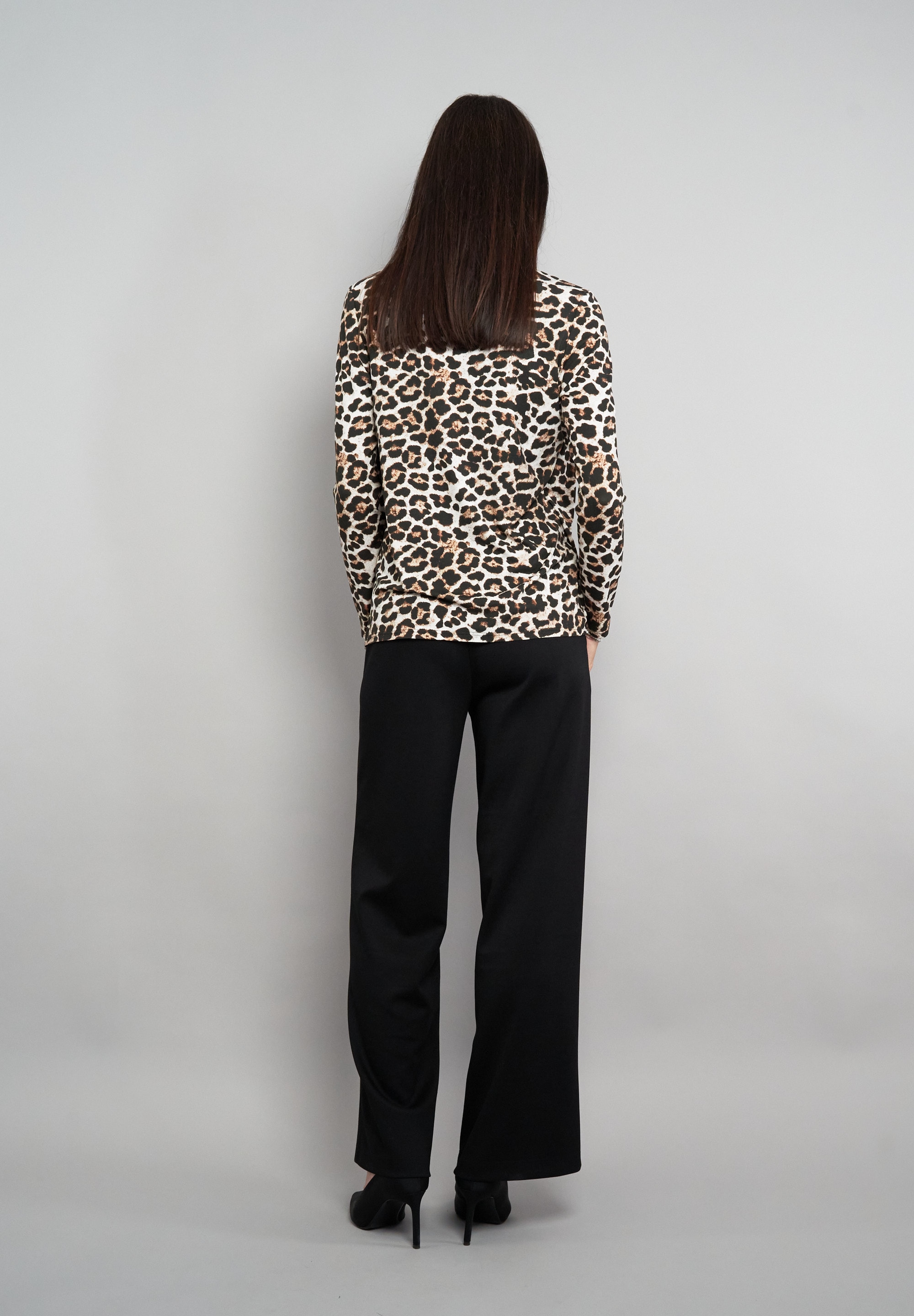 Seidel Moden Shirtjacke »Exklusiv bei OTTO« offen, ohne Verschluss und mit Animal-Leo-Print - MADE IN GERMANY