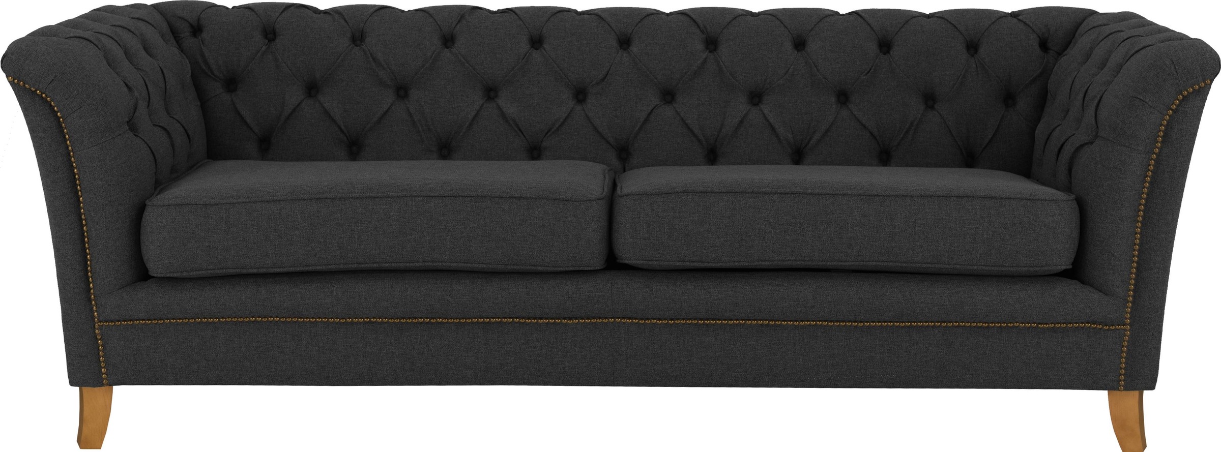 Home affaire 3-Sitzer »Newport« mit Knopfheftung im Rücken, Keder und feine günstig online kaufen