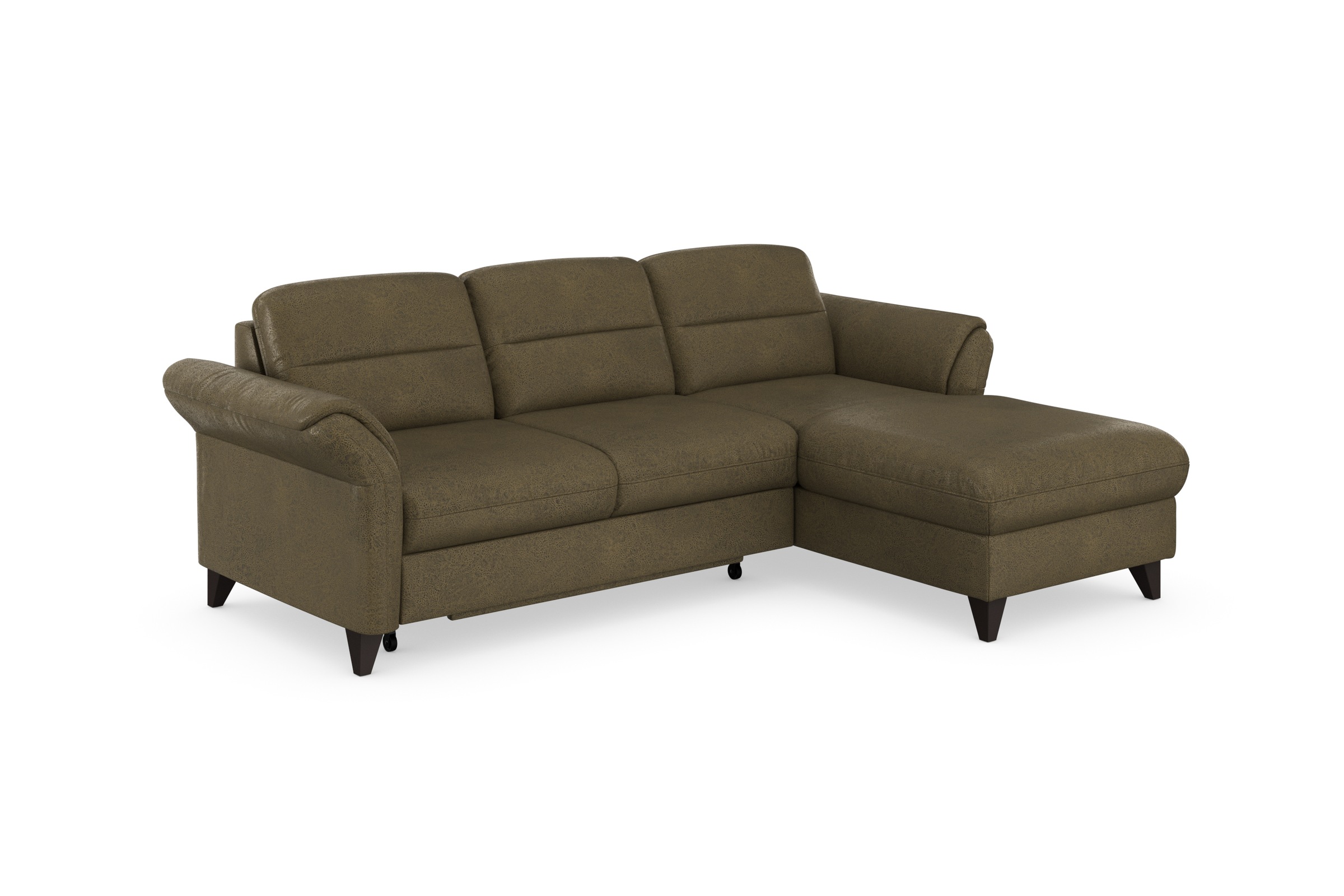 sit&more Ecksofa »Mellum L-Form«, Federkern, wahlweise mit Bettfunktion, Bettkasten und Armteilfunktion