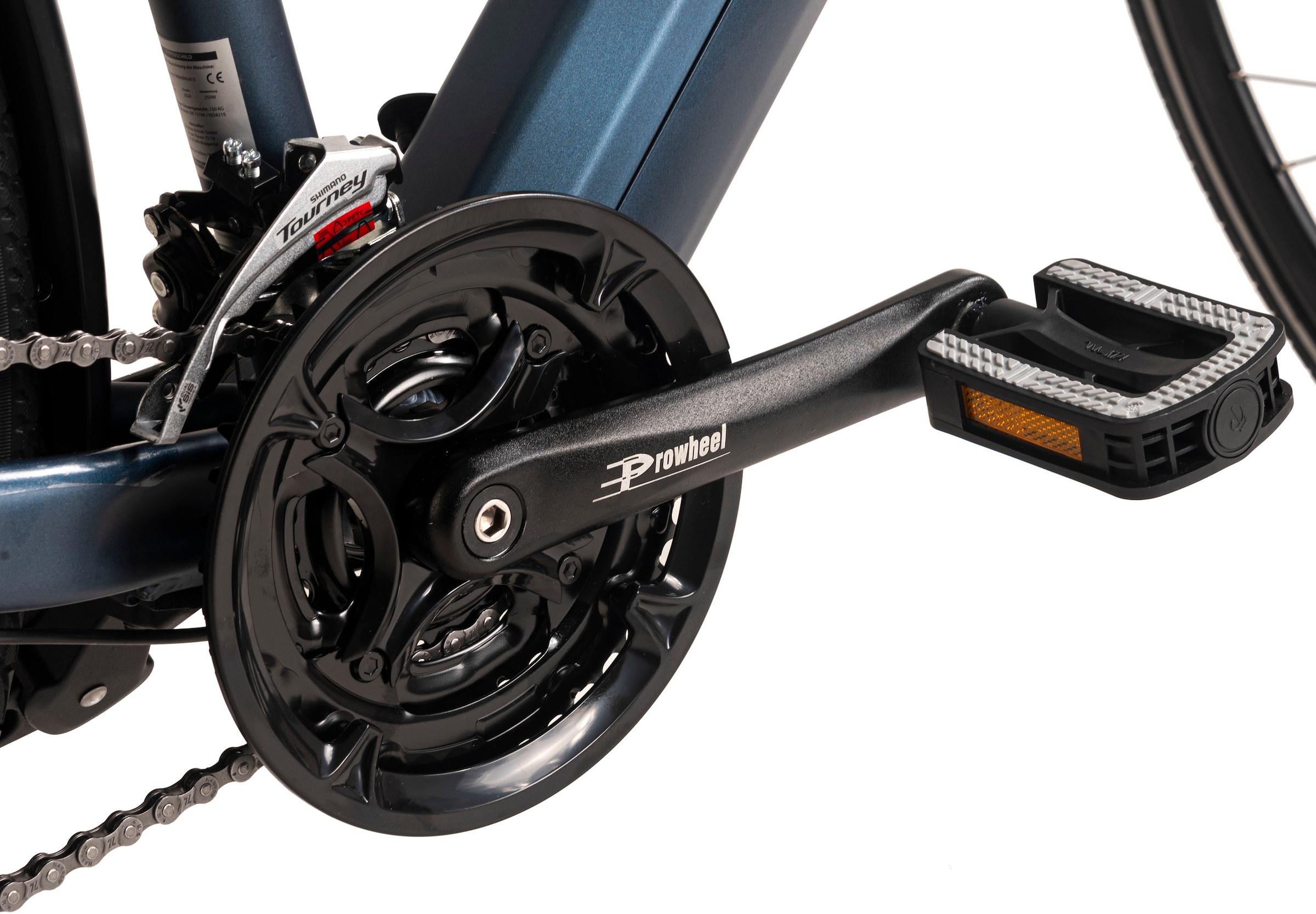 Adore E-Bike »ATR-190«, 24 Gang, Shimano, Tourney, Heckmotor 250 W, Pedelec, Elektrofahrrad für Herren