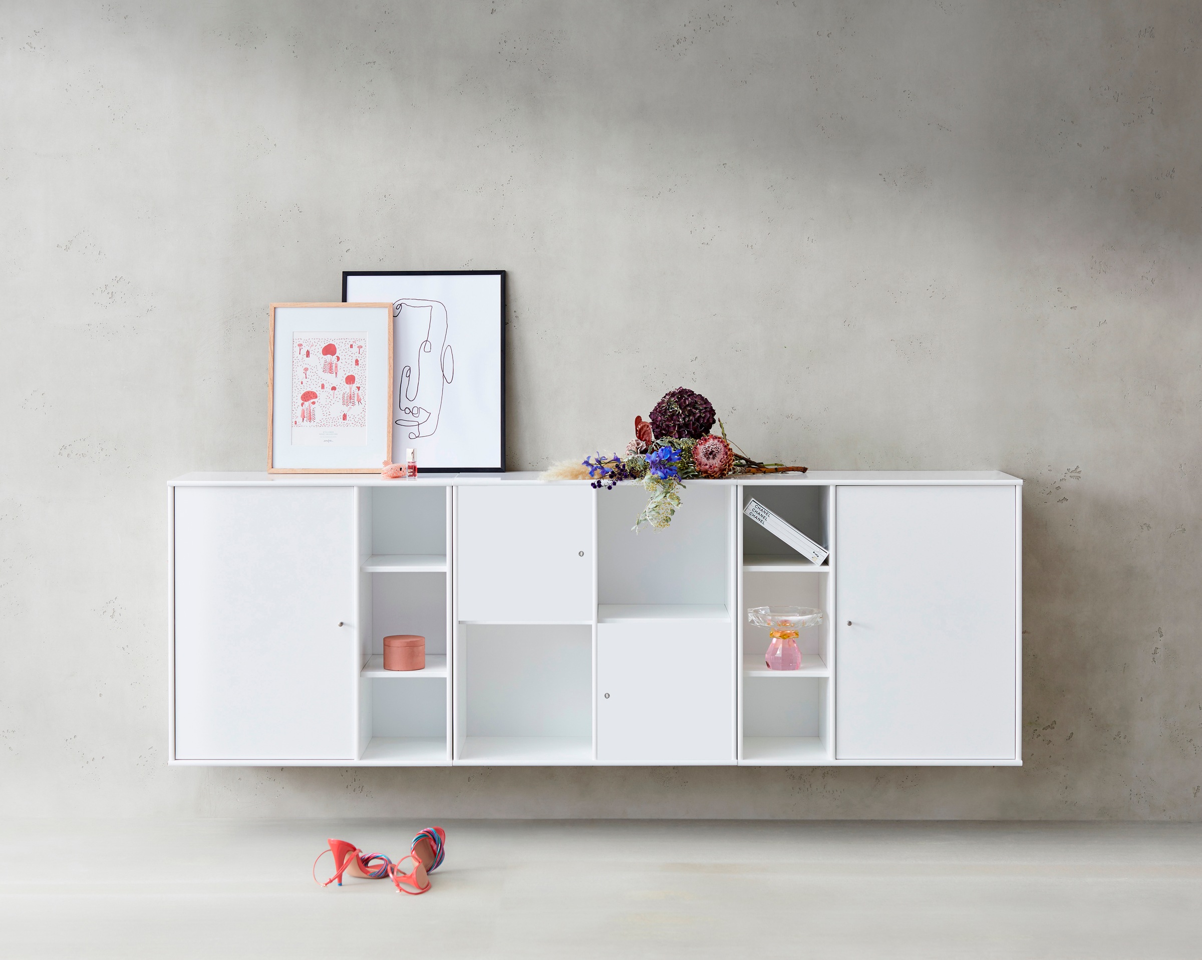 Hammel Furniture Türfront »Mistral Kubus 065, Tür passend zur Sideboard & Bücherregal«, (2 St.), (2 St), als Ergänzung für Korpus 025, 026, 116 und 117, Breite: 32 cm