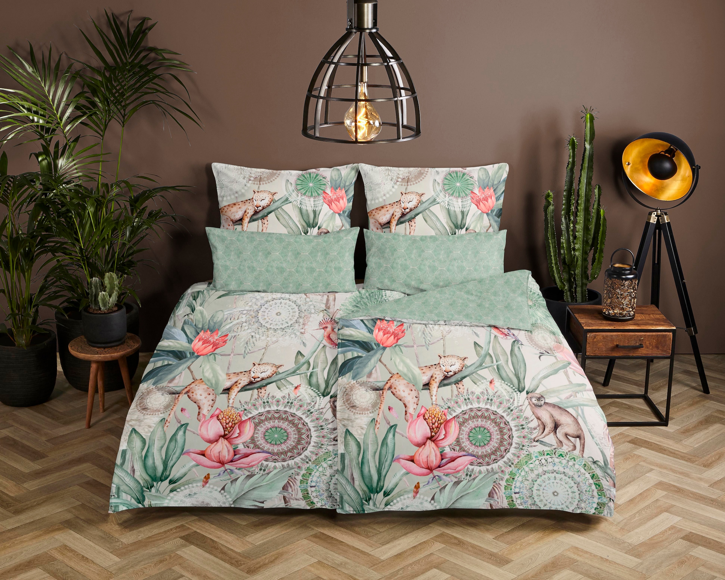 hip Wendebettwäsche »Isaye«, Mako-Satin, 135x200, Reißverschluss, Wendeopti günstig online kaufen