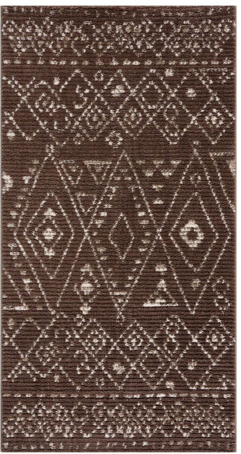 Carpet City Teppich »April 2292«, rechteckig, 10 mm Höhe, Läufer, weich durch Microfaser, Boho Ethno Look, Wohnzimmer