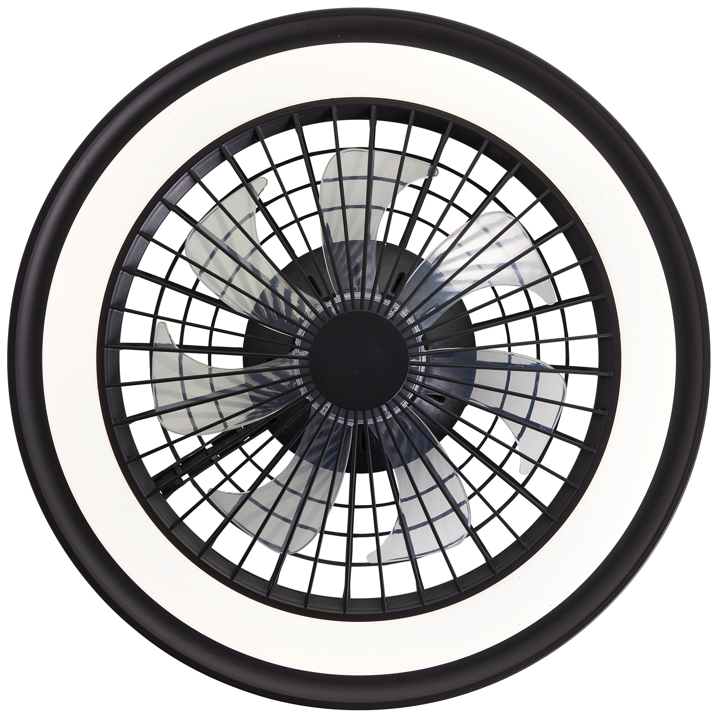 Brilliant LED Deckenleuchte »Palmero«, mit Ventilator, Ø 47 cm, IC-RGB, 5000 lm, dimmbar, 2700-6500 K