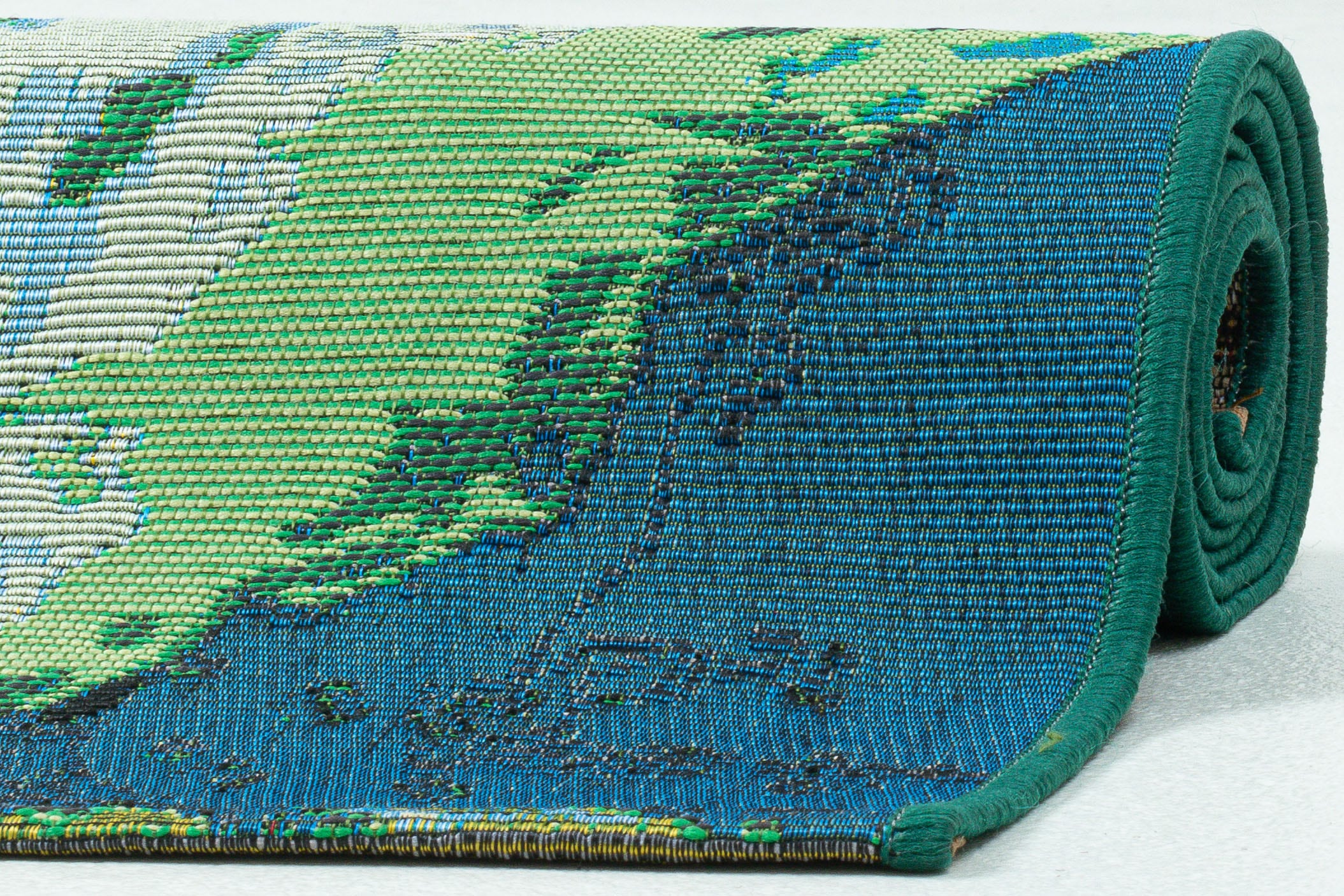 Sansibar Teppich »Rantum Beach SA-024« rechteckig 5 mm Höhe Flachgewebe, modernes Design, Motiv Surfboard, In- & Outdoor geeignet