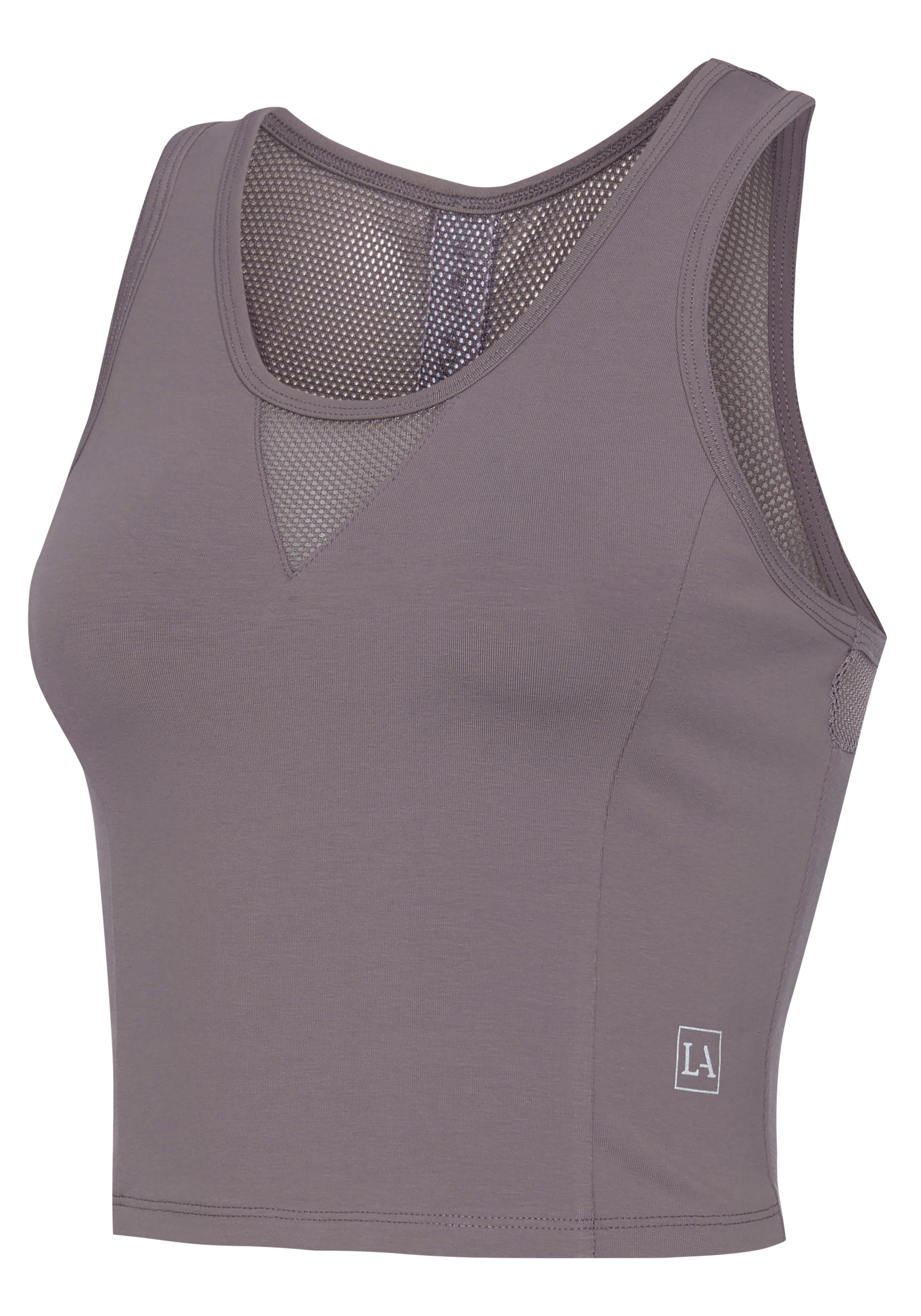 LASCANA ACTIVE Funktionsshirt mit Racerback und Mesh-Einsätzen