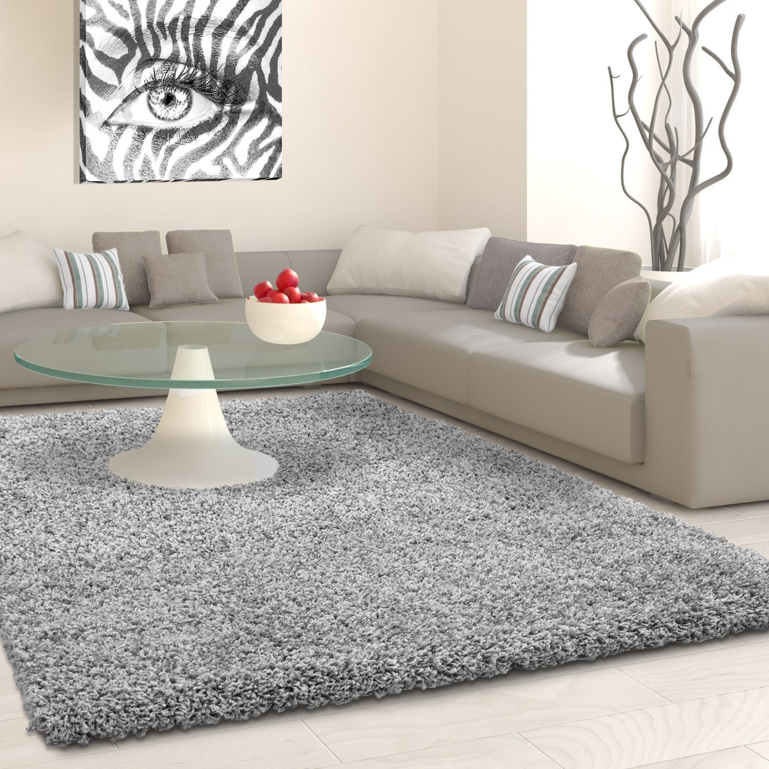 Ayyildiz Teppiche Hochflor-Teppich »Life Shaggy 1500«, rechteckig, 30 mm Hö günstig online kaufen