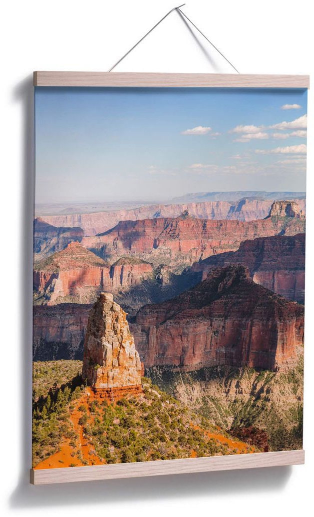 Wall-Art Poster »Point Imperial Grand Canyon«, Landschaften, (1 St.), Poster,  Wandbild, Bild, Wandposter auf Rechnung bestellen