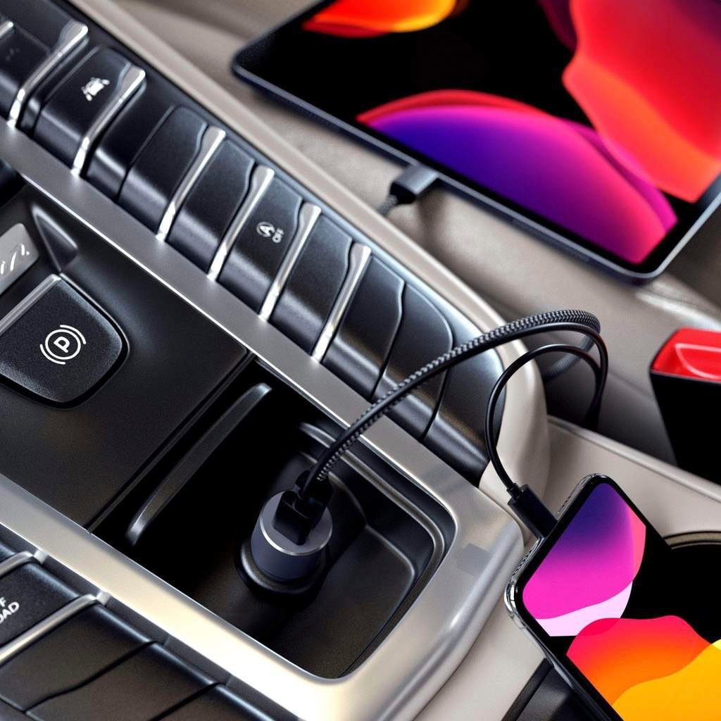 Satechi Smartphone-Ladegerät »72W TYPE-C PD CAR CHARGER ADAPTER«