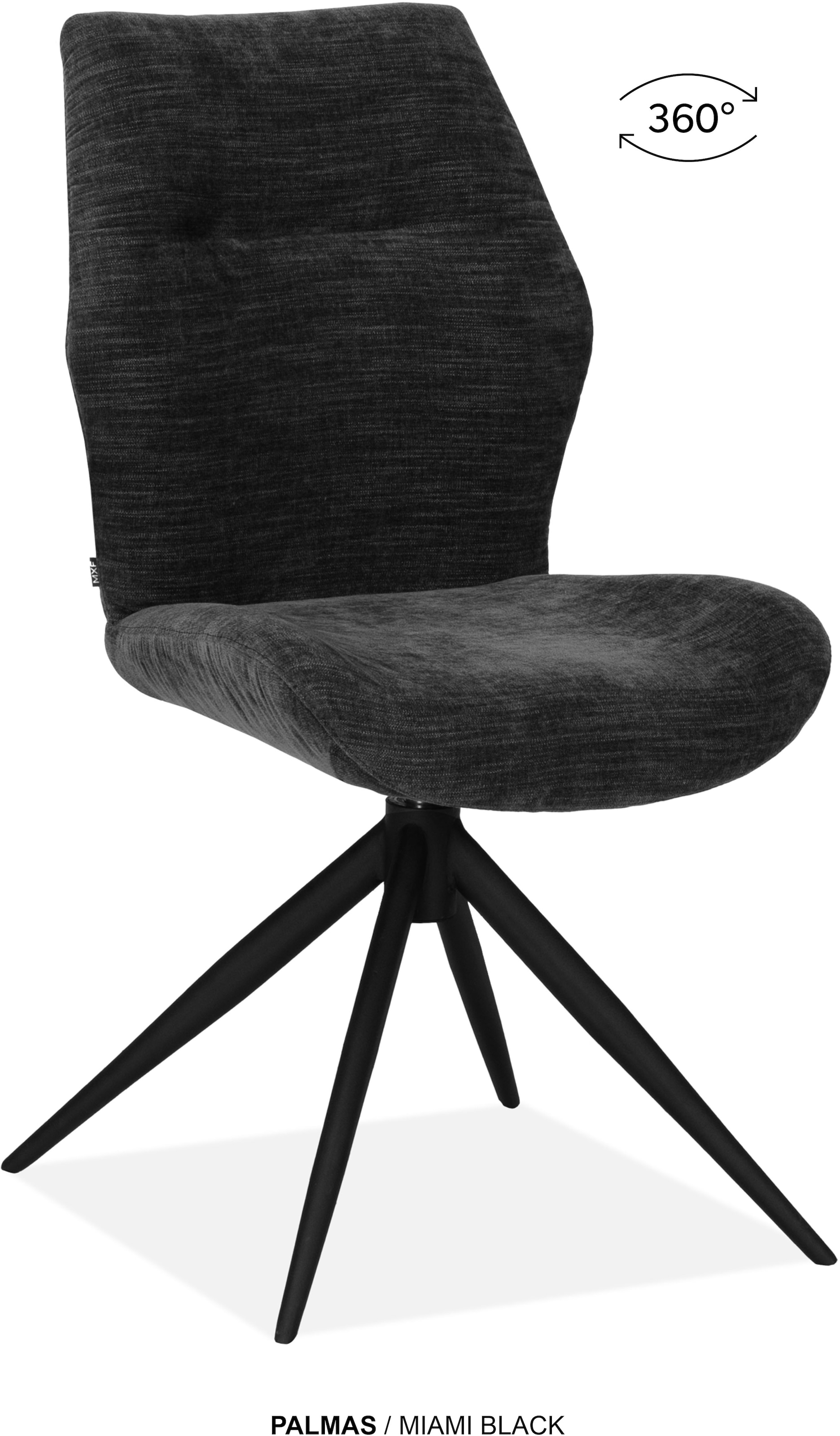 OMG Design Esszimmerstuhl »Palmas« (Set) 1 Stk.Drehstuhl mit auto-return, Moderner Bezug