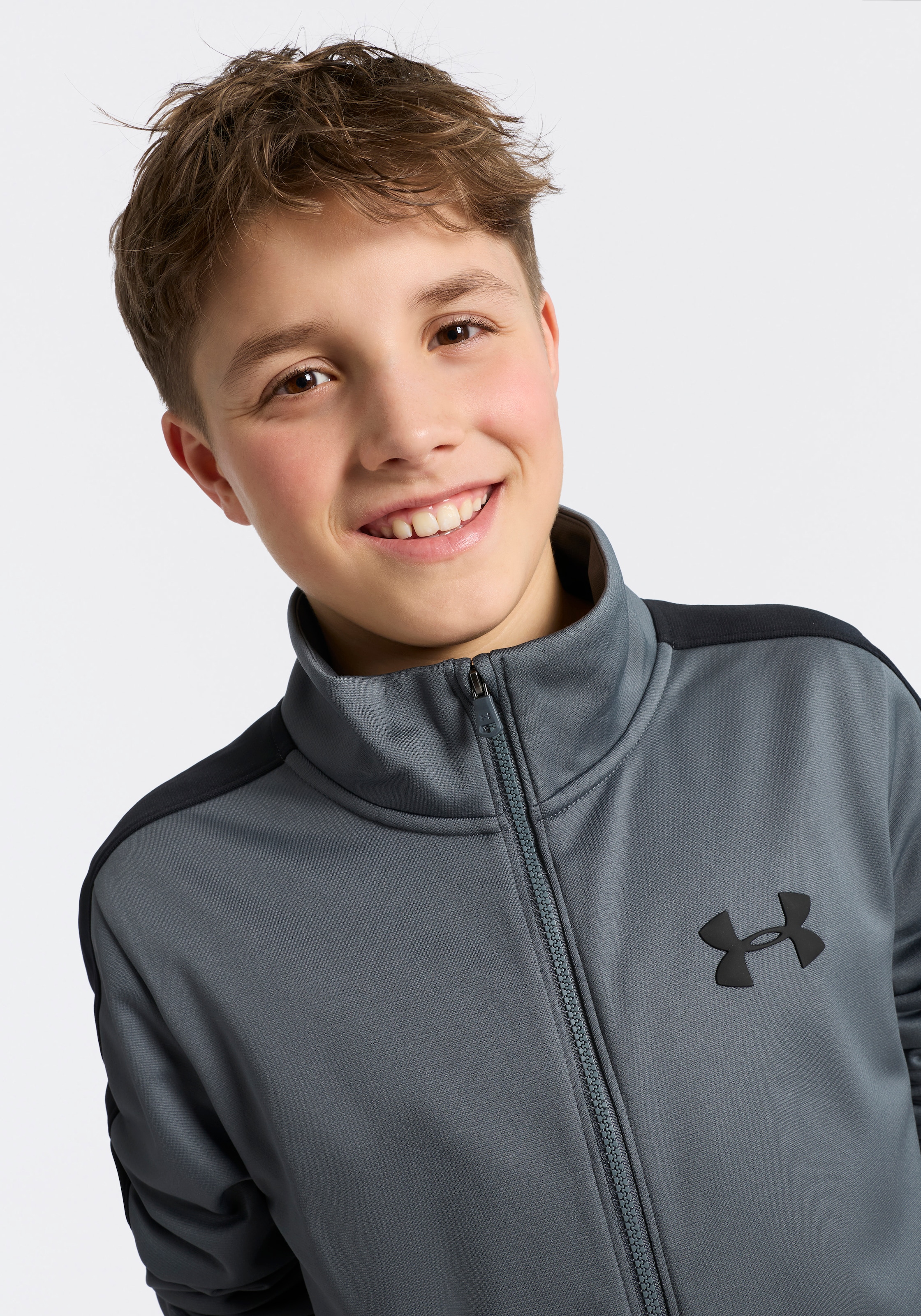 Under Armour® Trainingsanzug »UA Rival Knit Track Suit« weiches, innen angerautes Material, schnell trocknendes Polyester