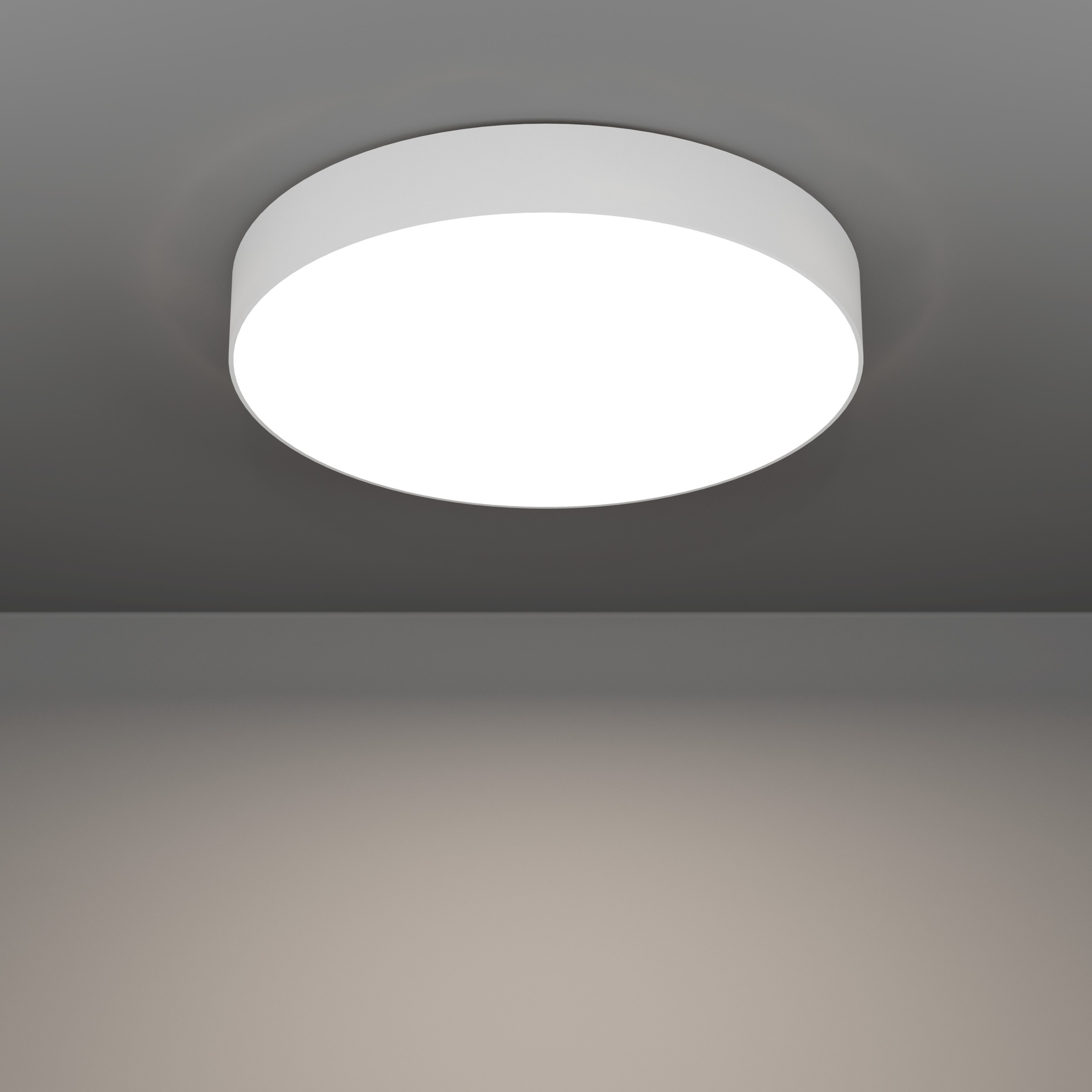 EGLO Deckenleuchte »GALLIZZI-Z Deckenlampe - Kunststoff - LED - 26W - IP20« LED-Modul 1 Stk. Kaltweiß | Neutralweiß | RGB | Warmweiß Wohzimmerlampe, Esszimmerlampe, Flur, Schlafzimmer, H7 x Ø49 cm