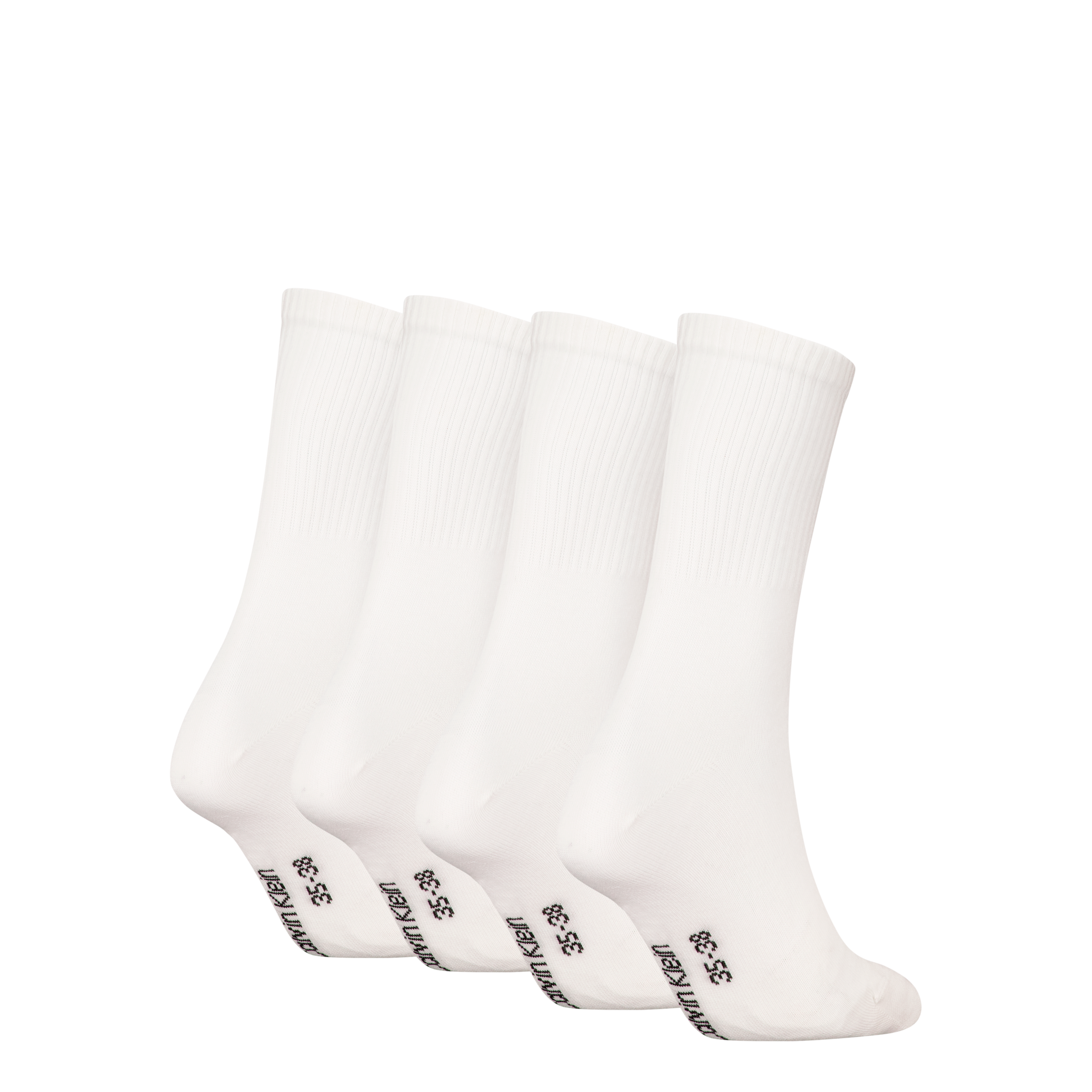 Calvin Klein Jeans Socken »CKJ WOMEN SOCK 4P MONOGRAM ECOMM«, (4 Paar, 4 Paar)