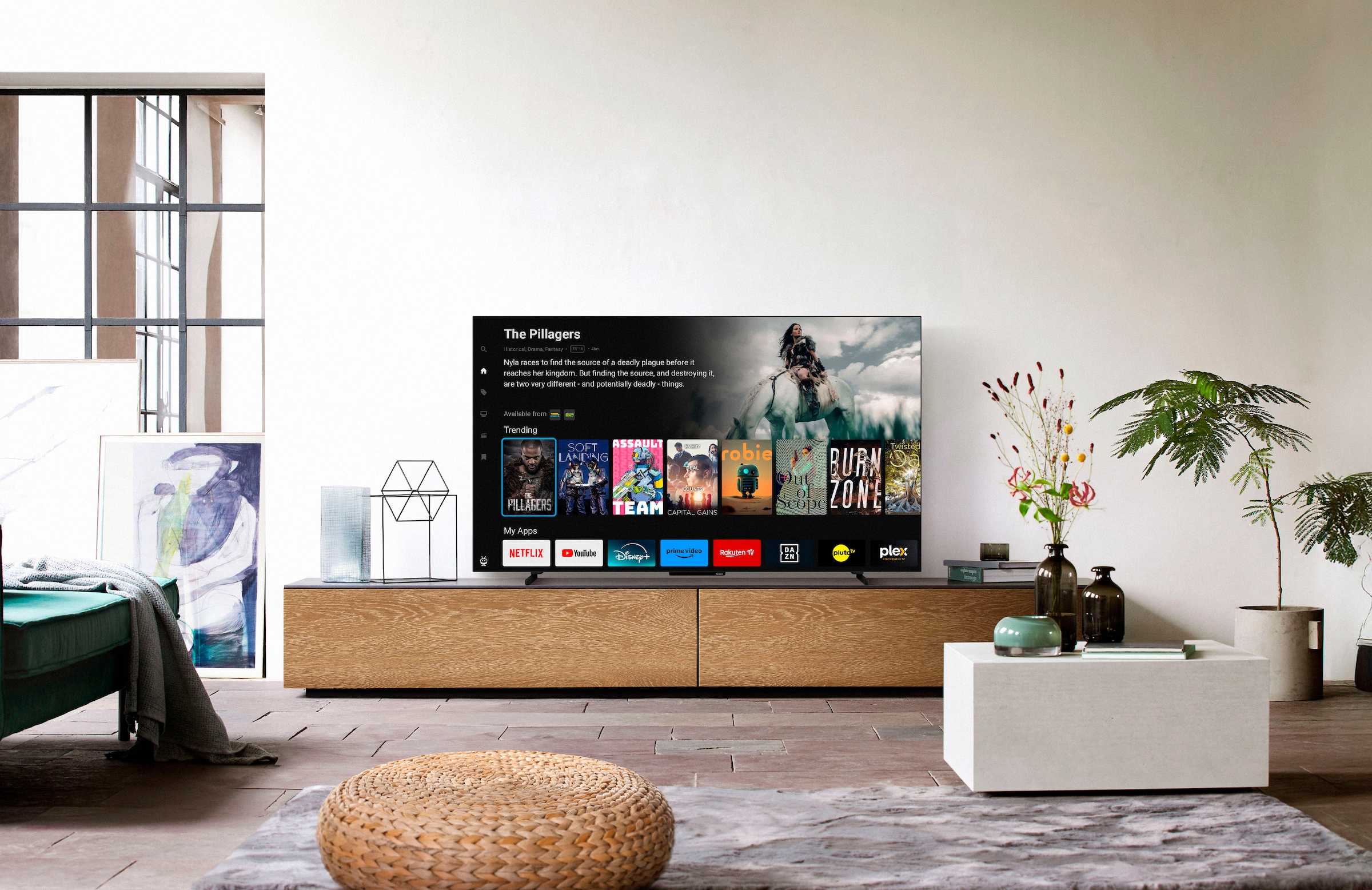 Panasonic OLED-Fernseher »TB-65Z60AEG«, 4K Ultra HD, Smart-TV