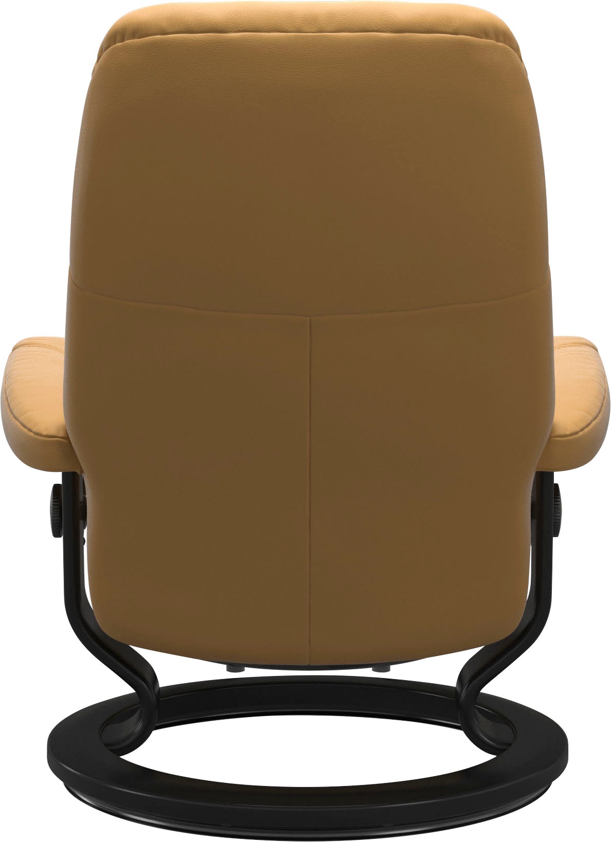 Stressless® Relaxsessel »Consul«, (Set, Relaxsessel mit Hocker), mit Hocker, mit Classic Base, Größe S, Gestell Schwarz