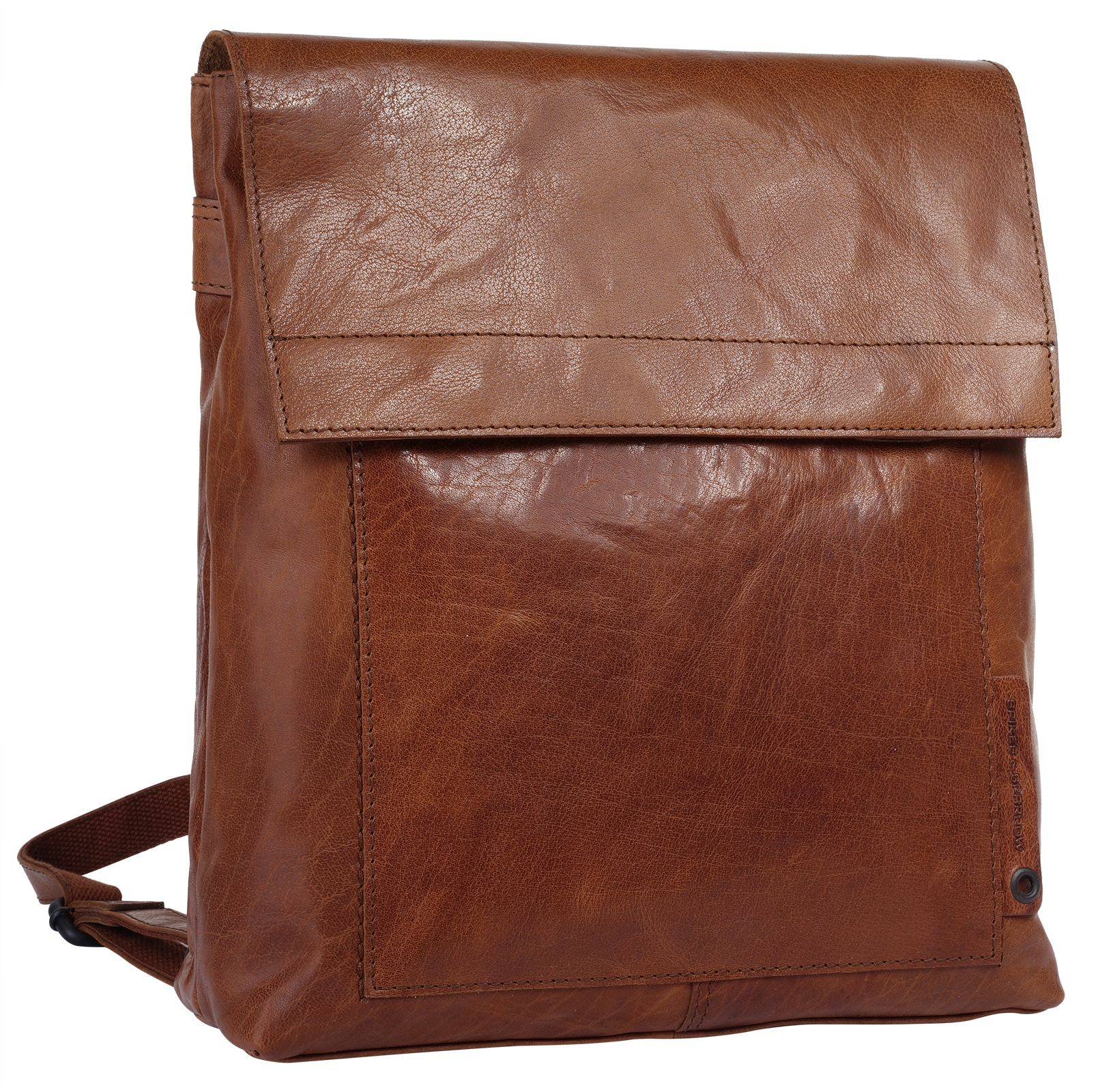 Spikes & Sparrow Cityrucksack, echt Leder