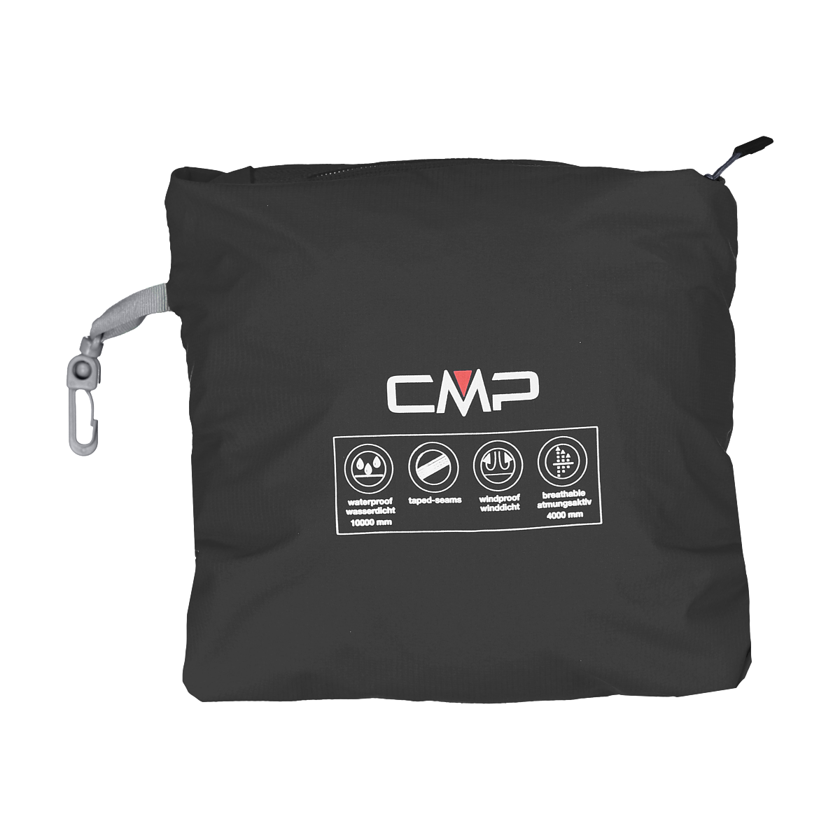 CMP Regenjacke, (1 St.), mit Kapuze, Atmungsaktiv & Winddicht & Wasserdicht